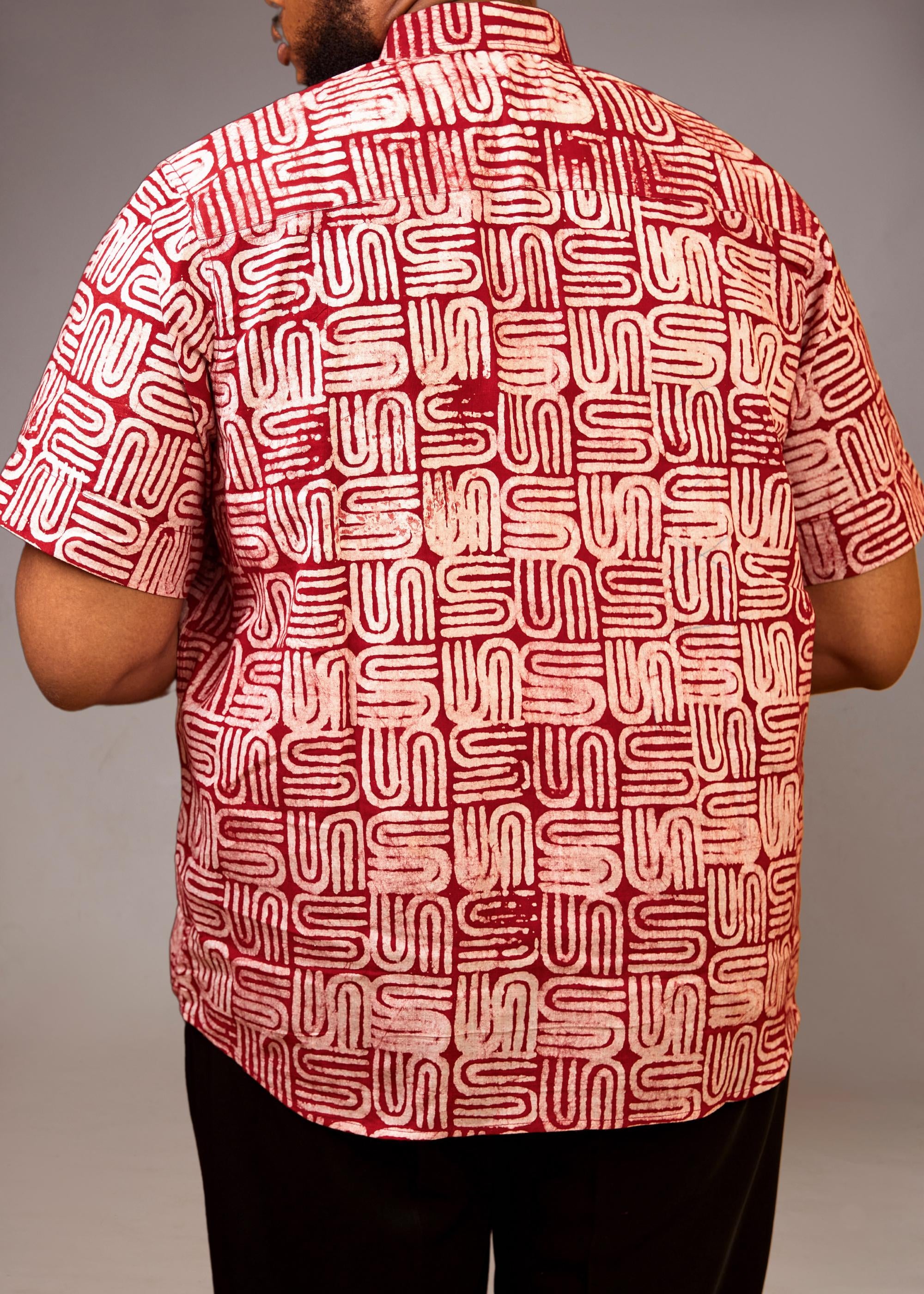 S-Block Shirt (Hand-dyed)