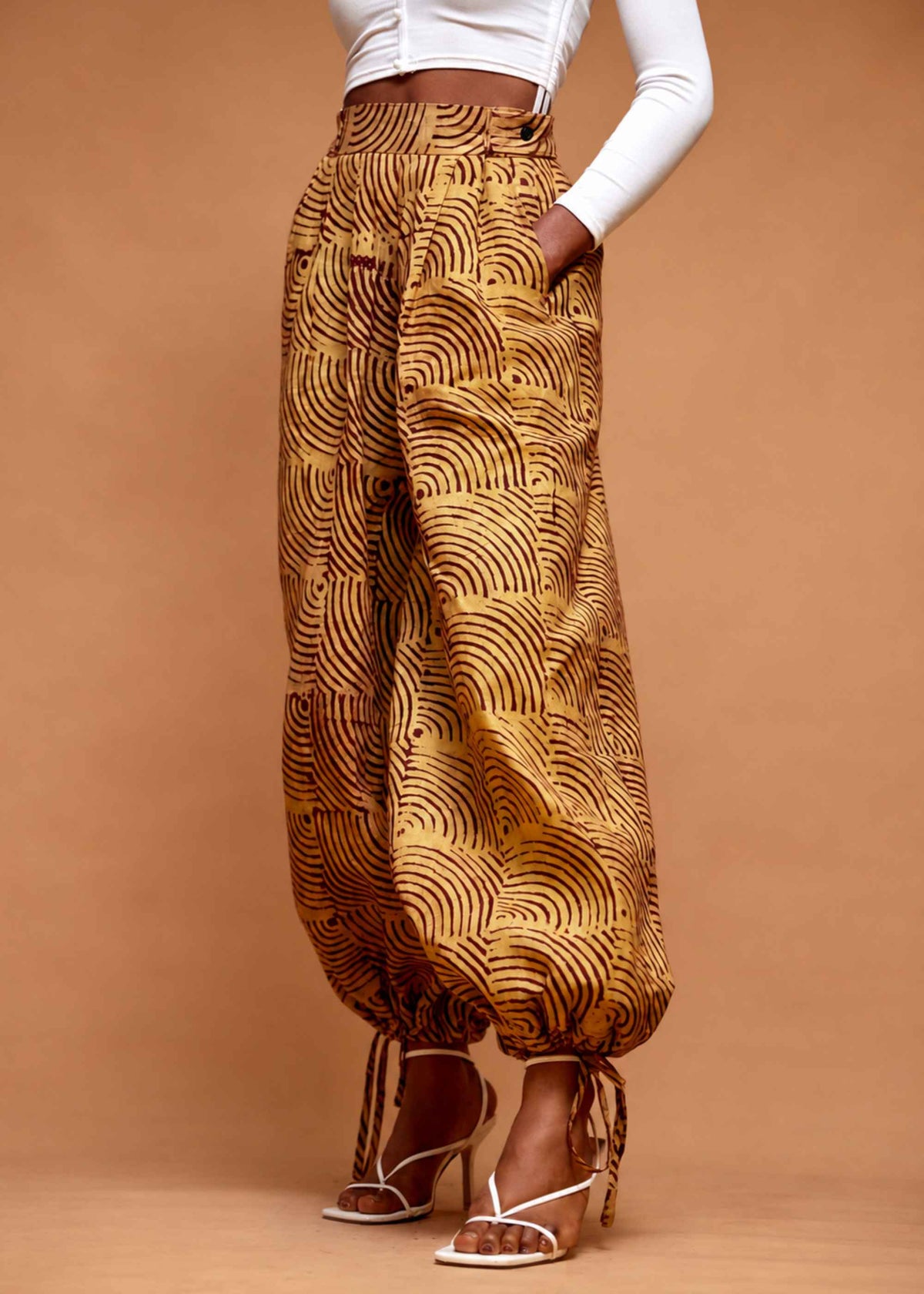 Fan Palazzo Pants