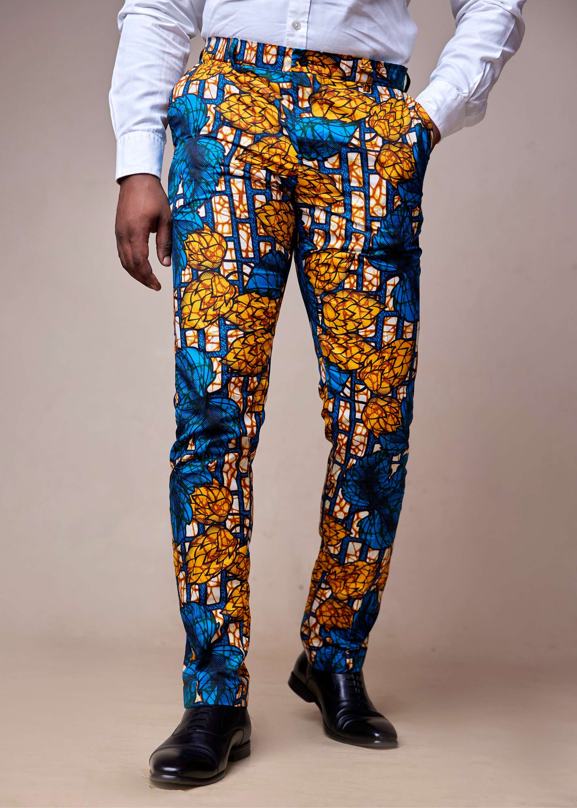 Blue Leaf Pants