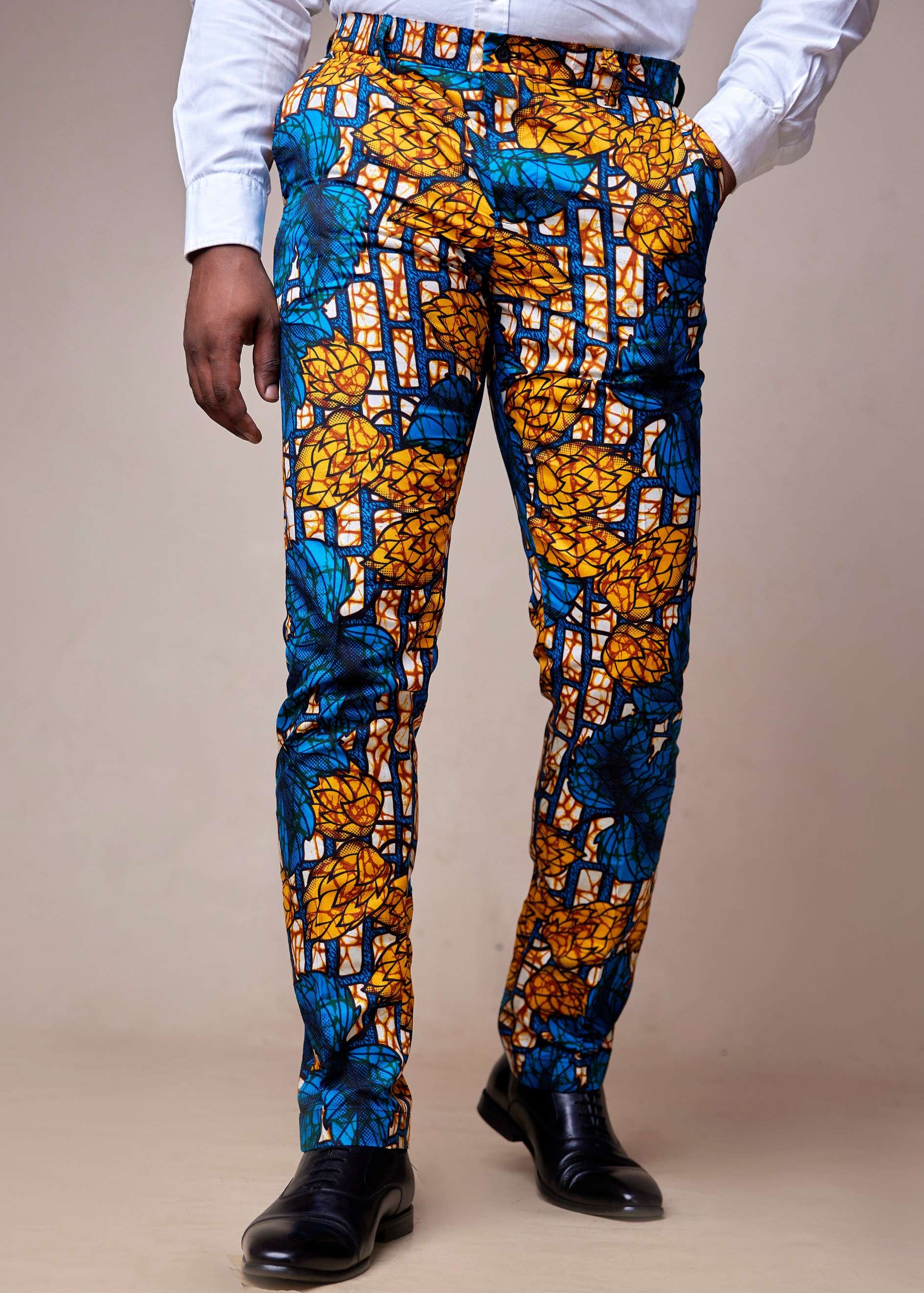 Blue Leaf Pants