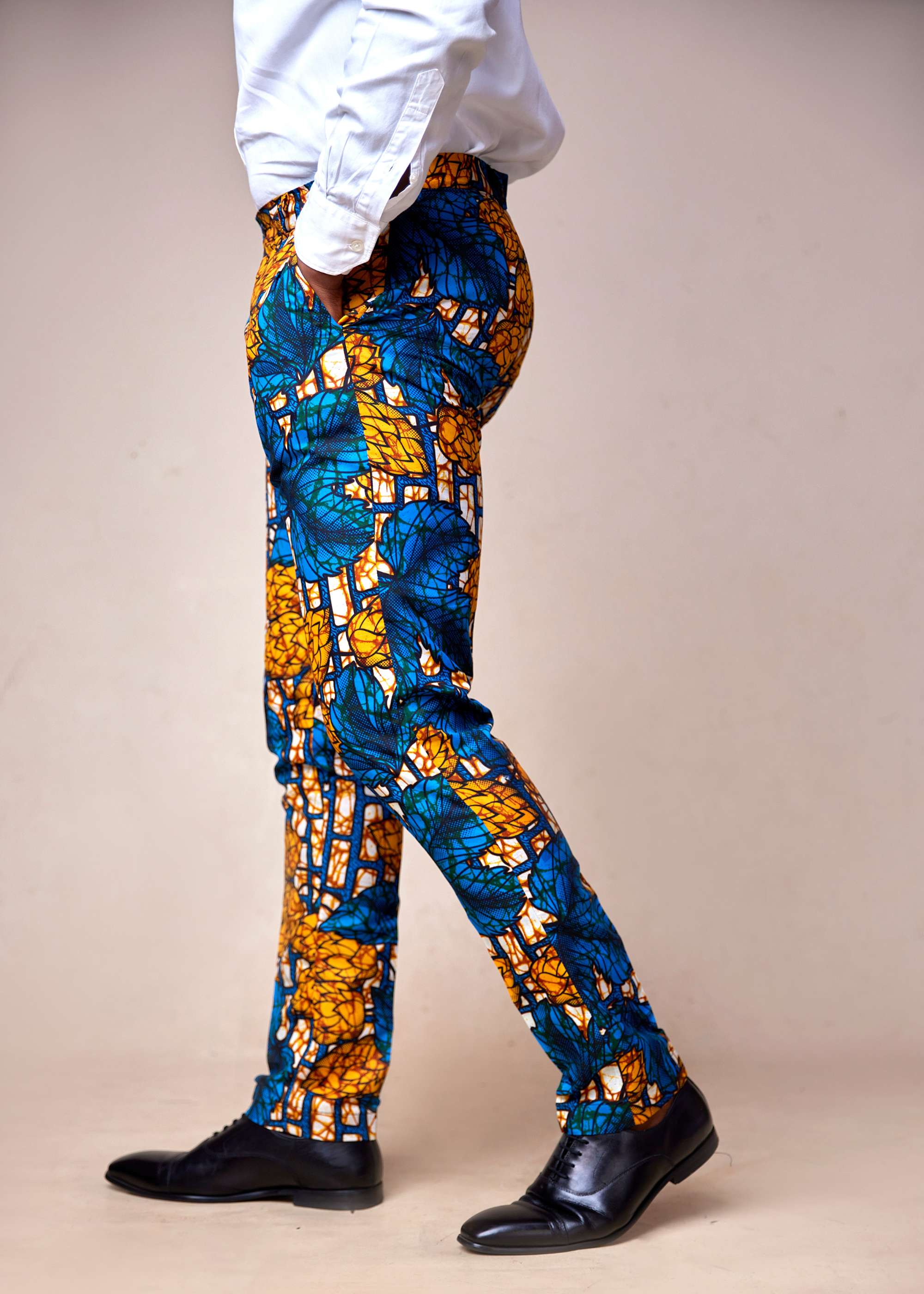 Blue Leaf Pants