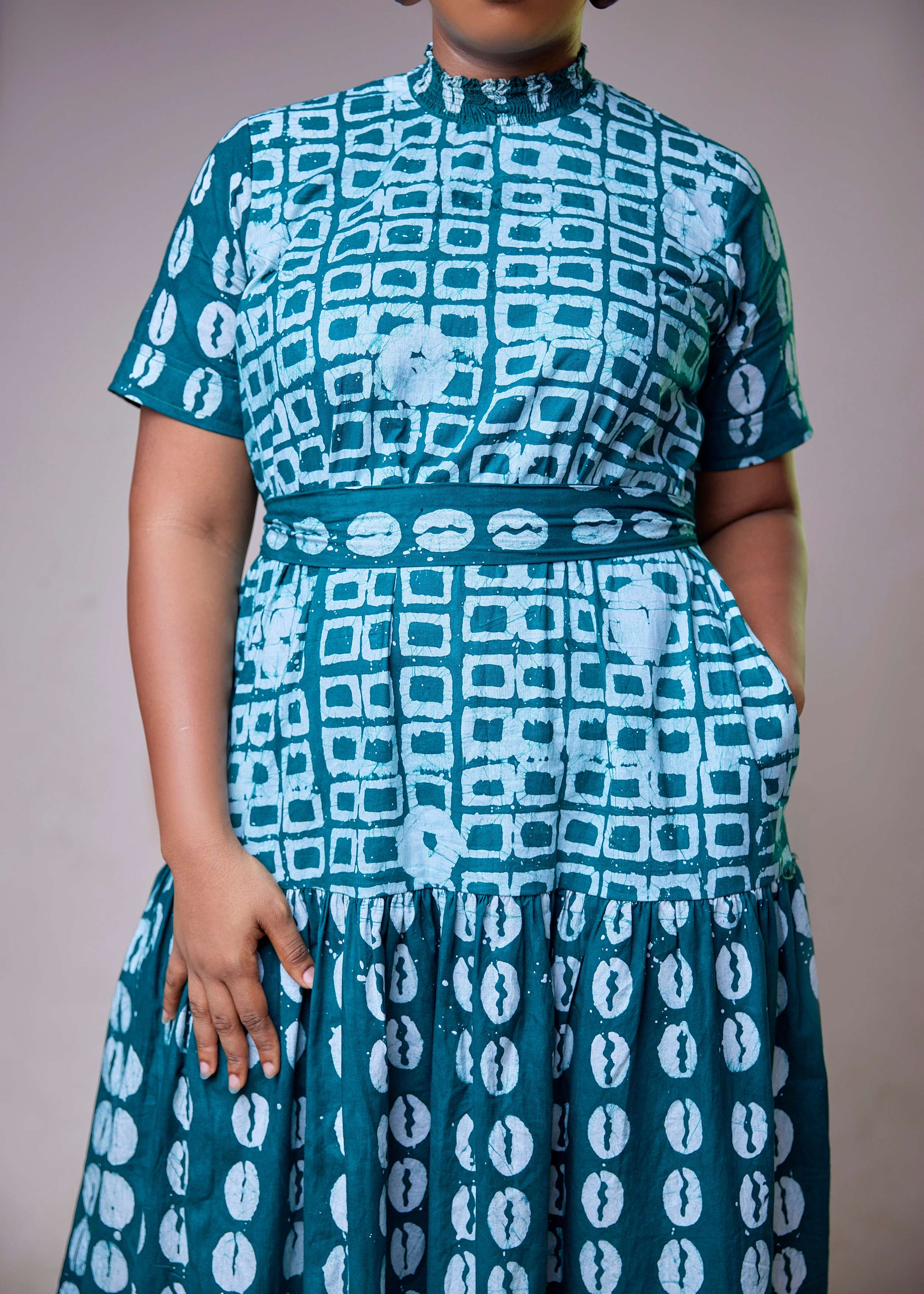 Square Maxi Dress