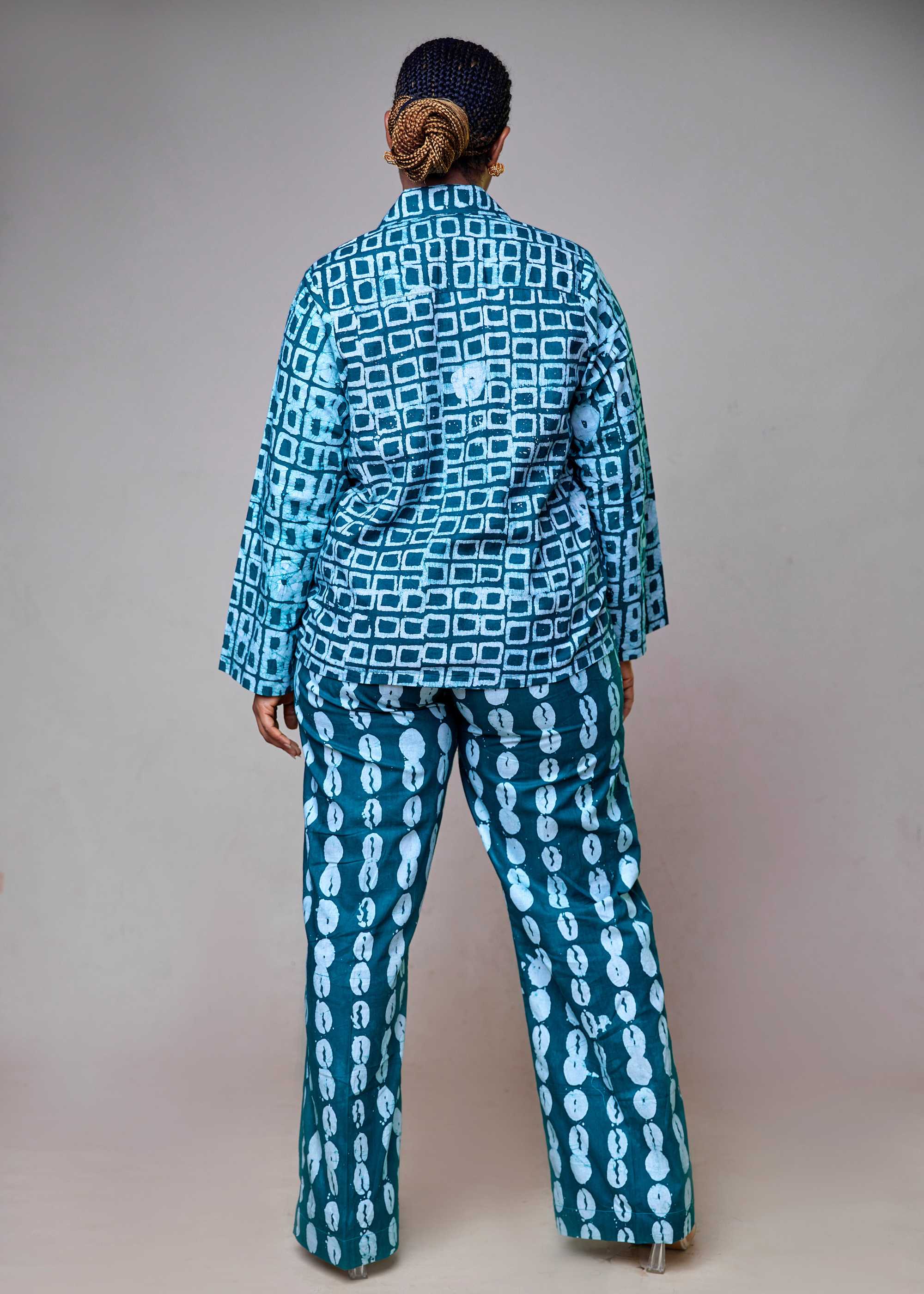 Abeke Wideleg Pants