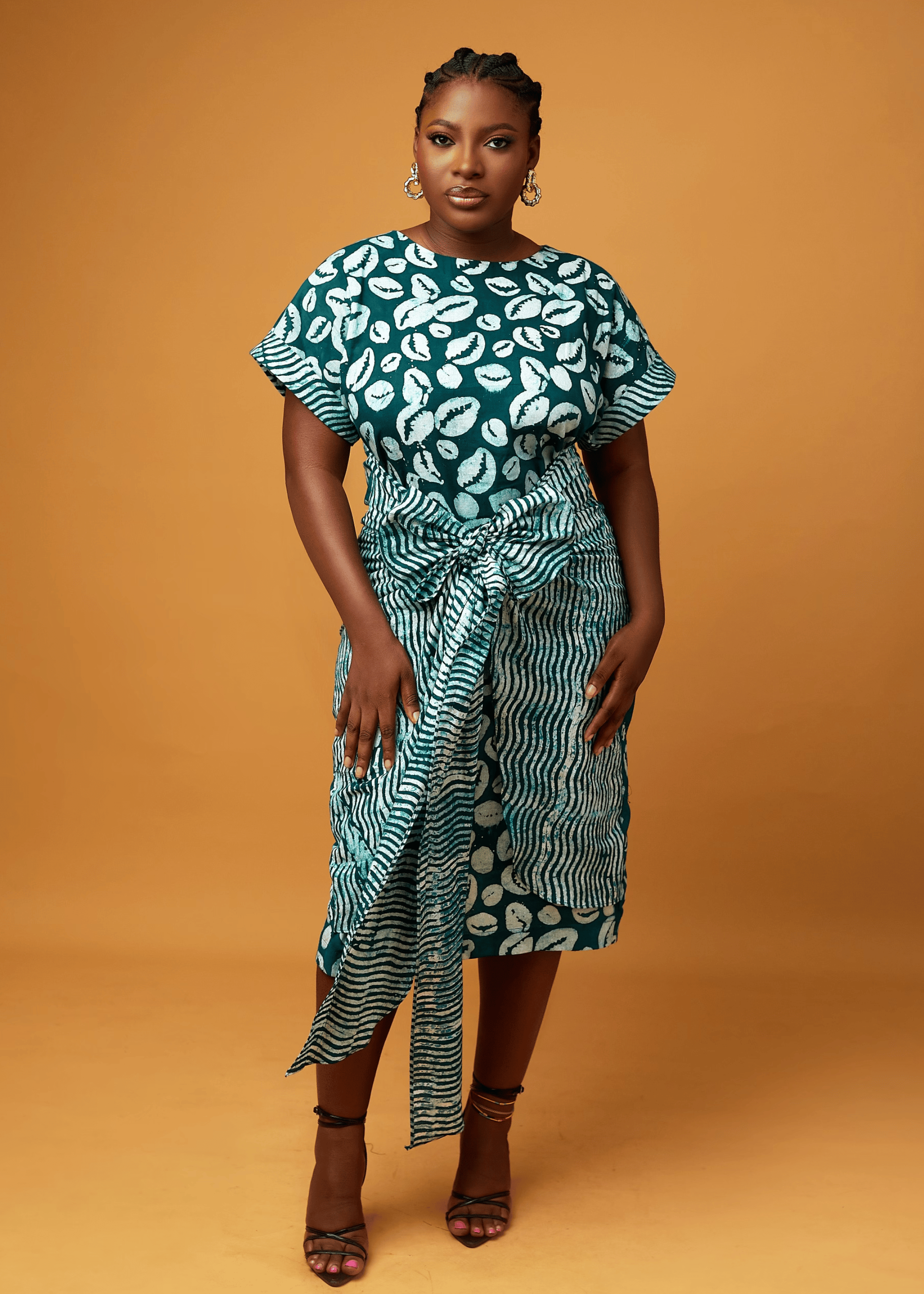 Aweni Sarong Dress (Hand-Dyed)