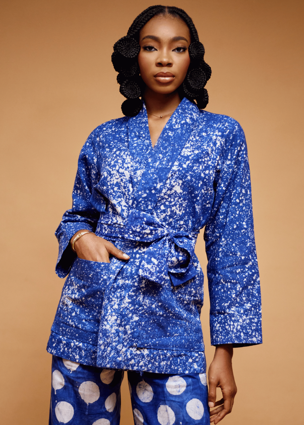 【Kith】Floral Seersucker Kimono Jacket 6017c6ab08cb7ec3e19728e6-