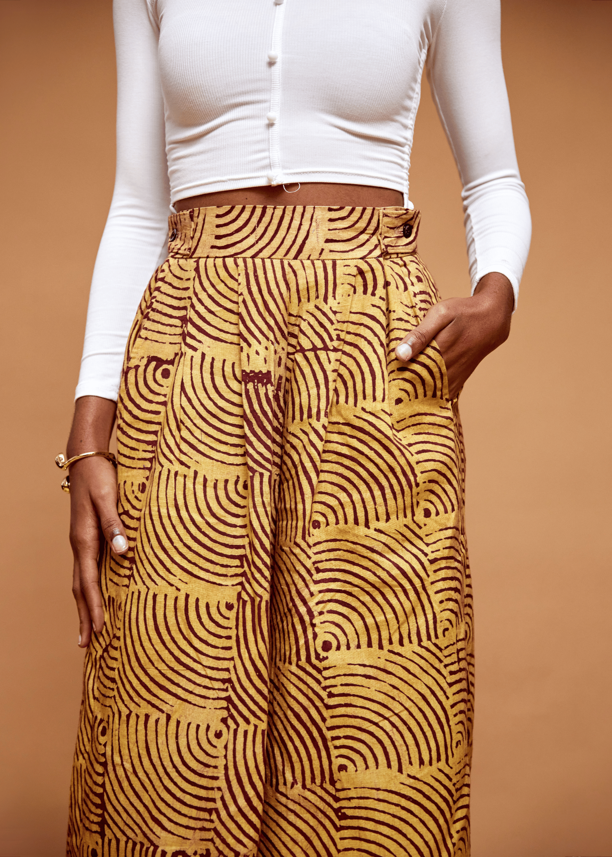 Fan Palazzo Pants