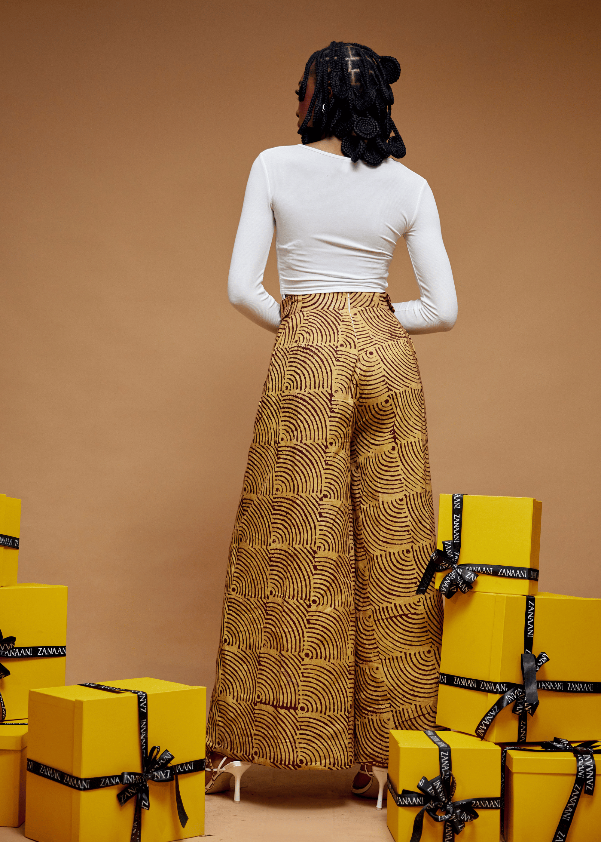 Fan Palazzo Pants