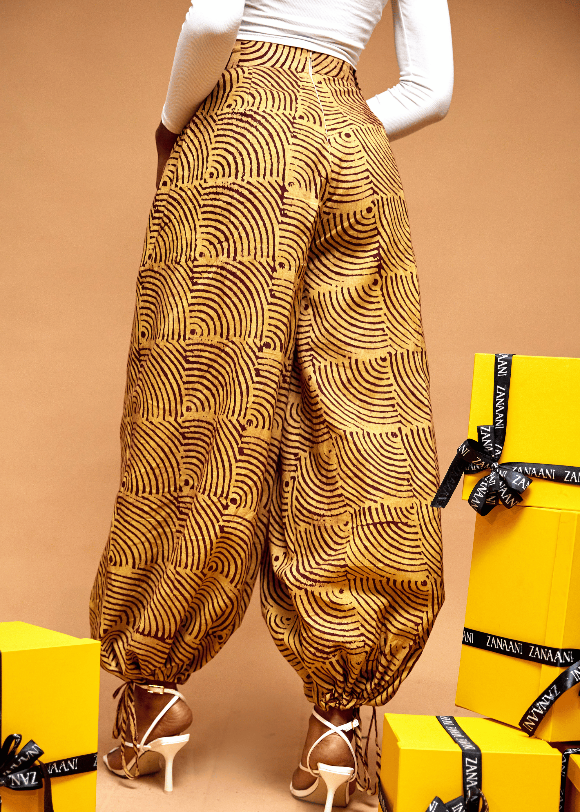 Fan Palazzo Pants