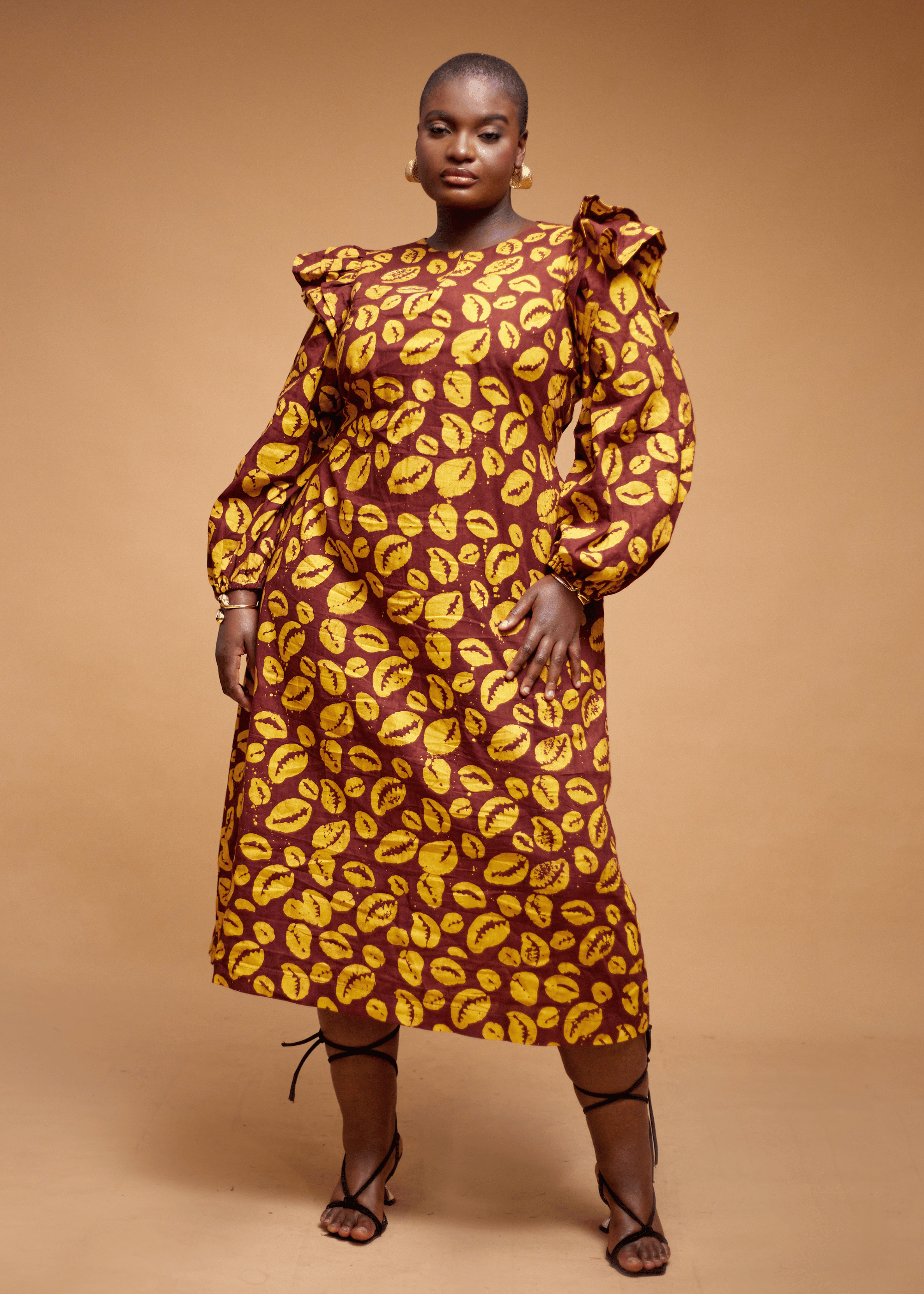 Jola Dress (Hand-dyed)