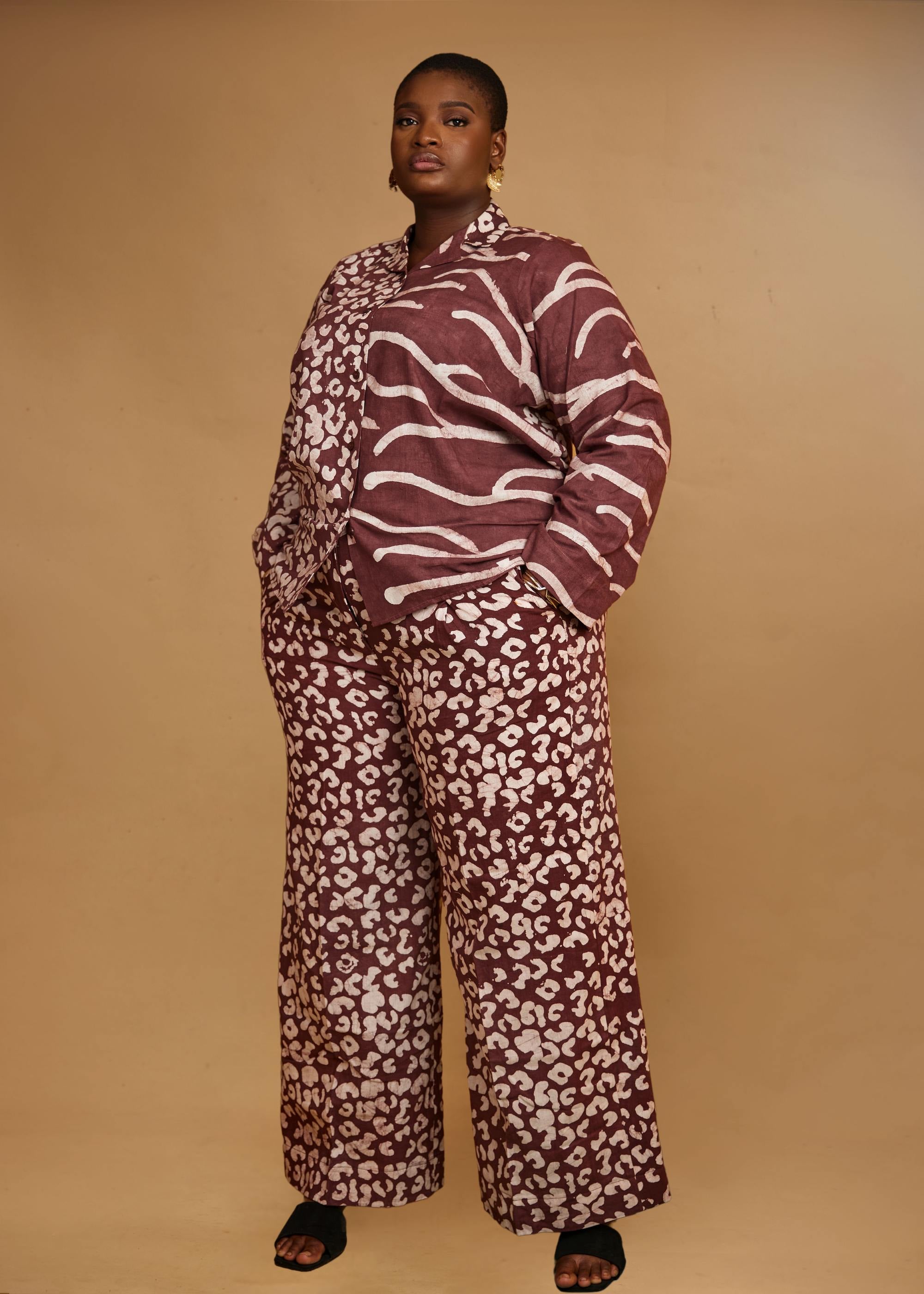 Wild Day Pajama (Hand-dyed)
