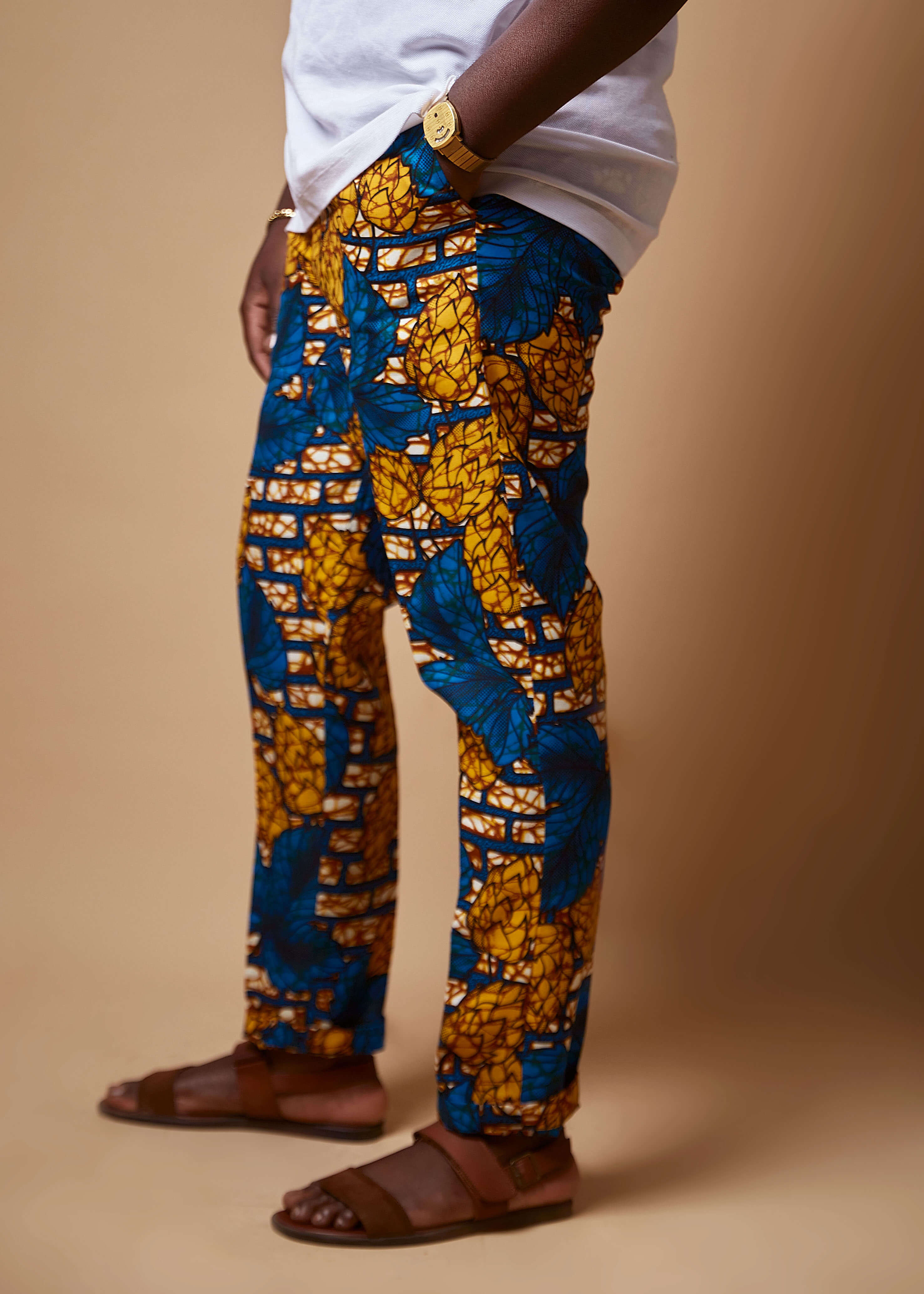 Blue Leaf Pants