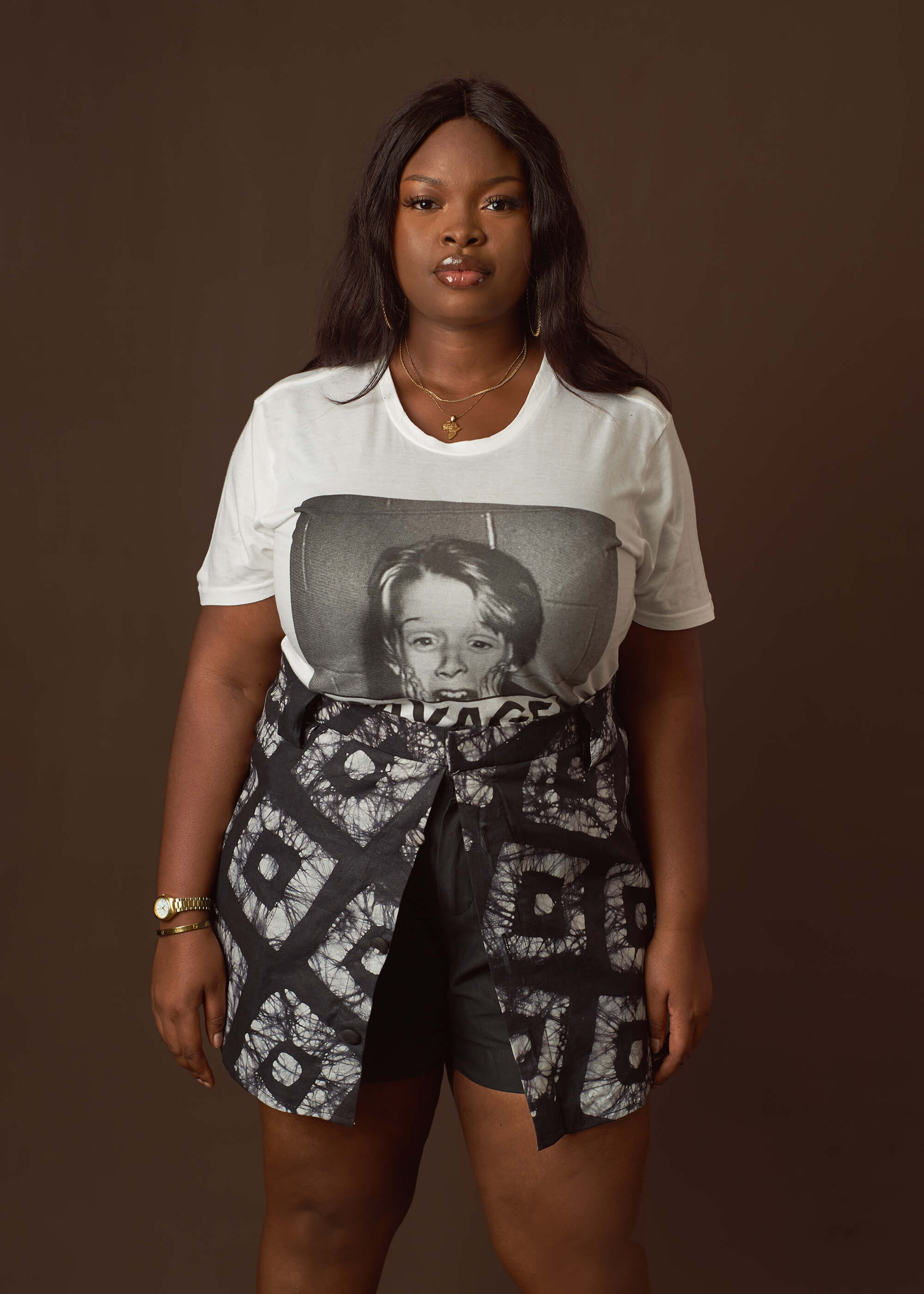JUNIOR SIZE: Atoke A- shape Skort