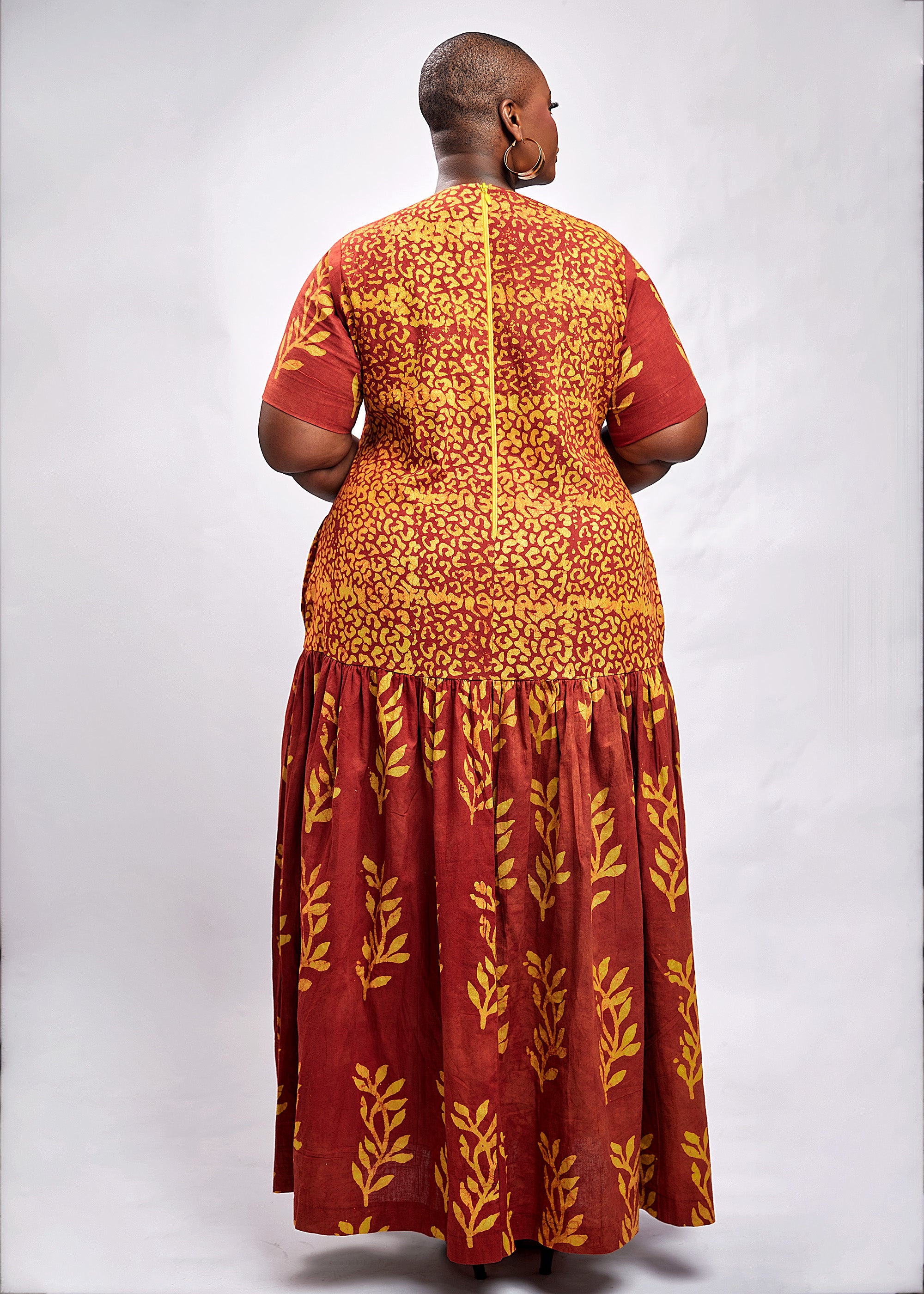Wild Maxi Dress (Hand-dyed)