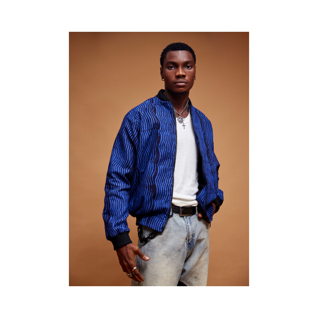 Wavy Jacket (Hand-dyed)