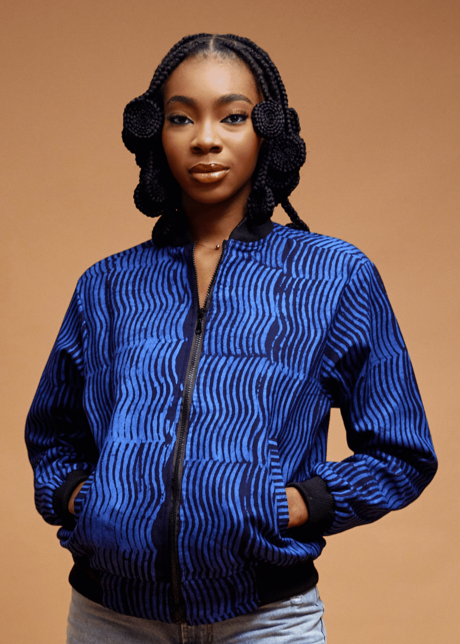 Wavy Jacket (Hand-dyed)