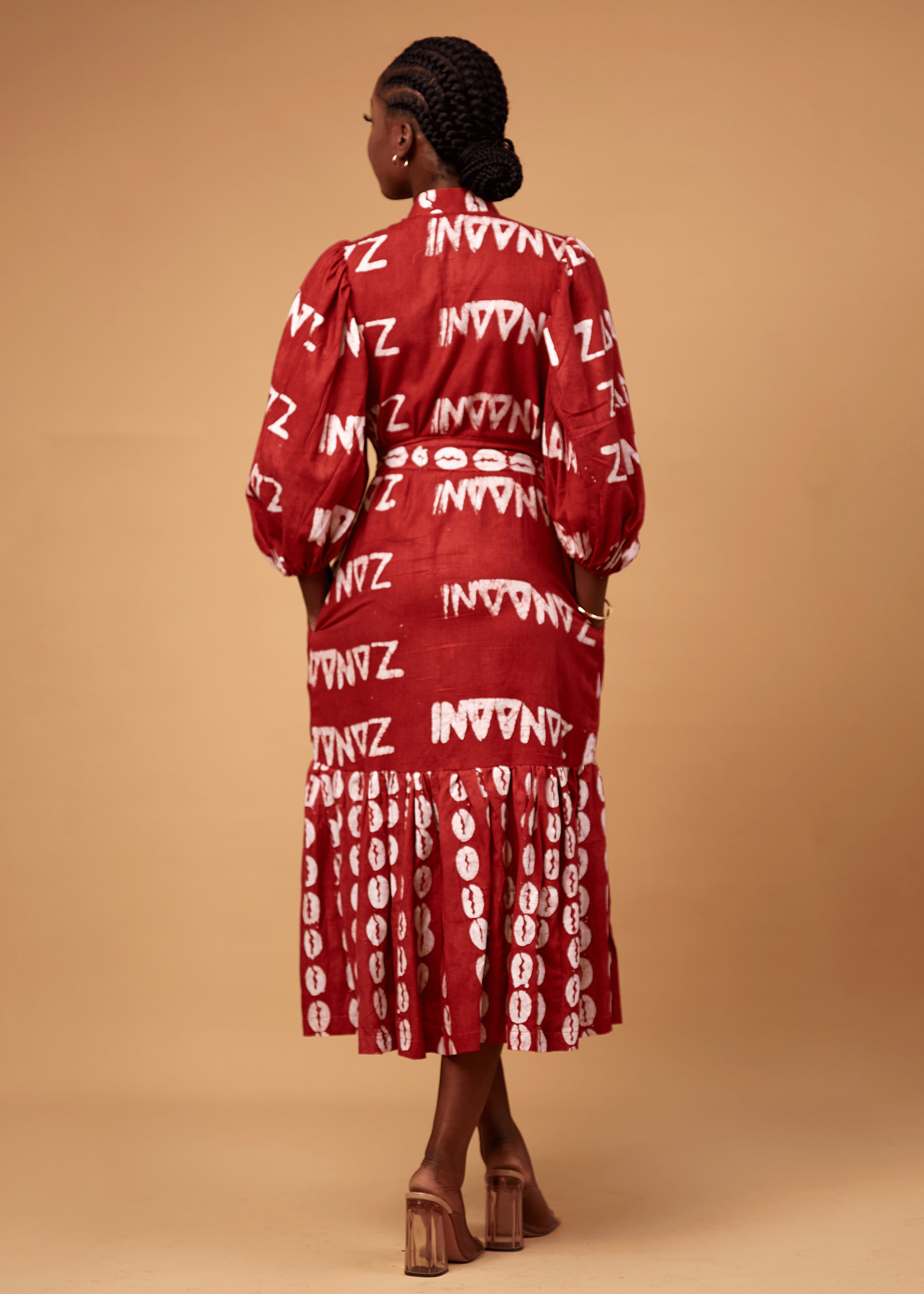 Zanaani  Dress (Hand-dyed)