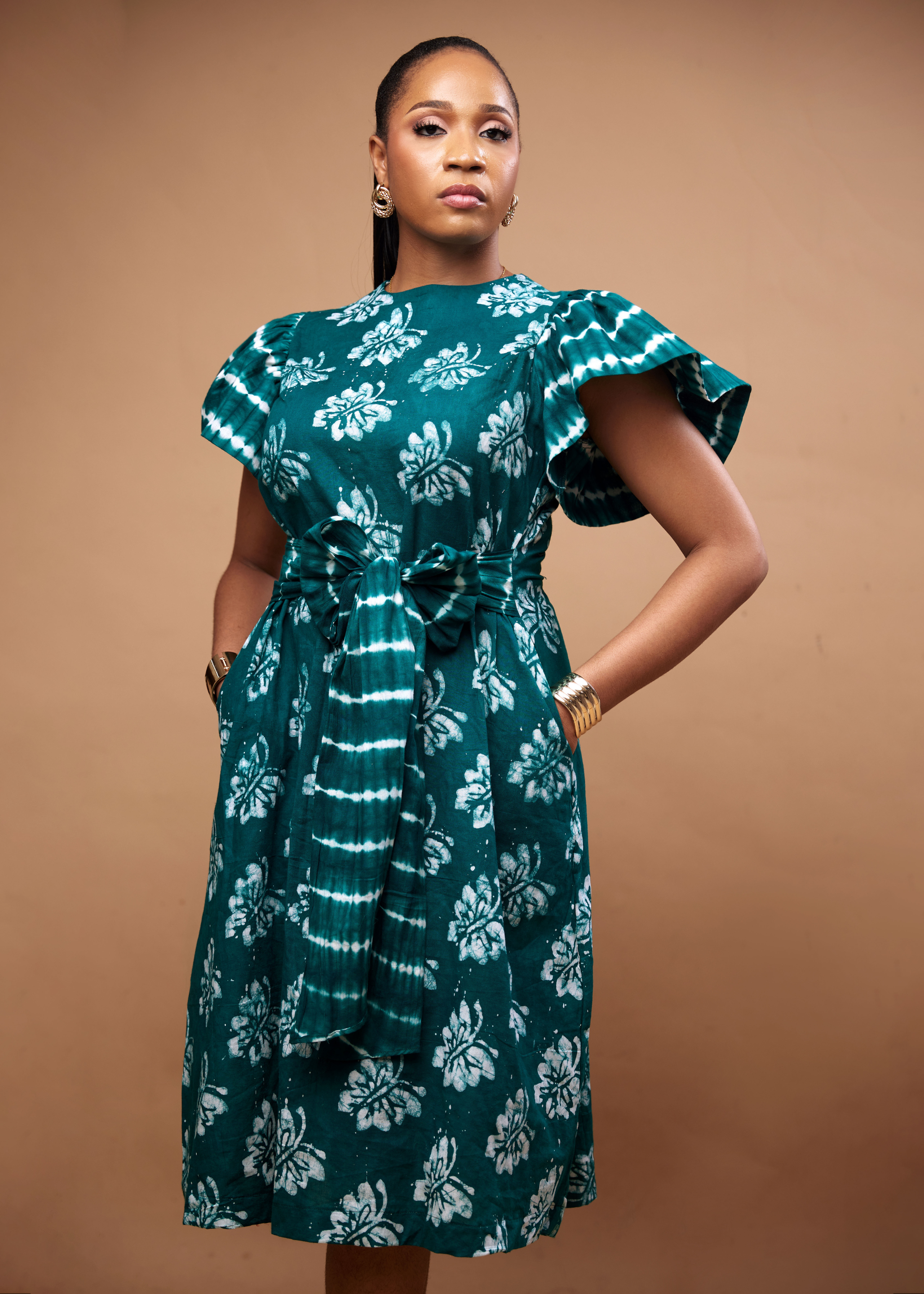 Folu Dress (Hand-dyed)