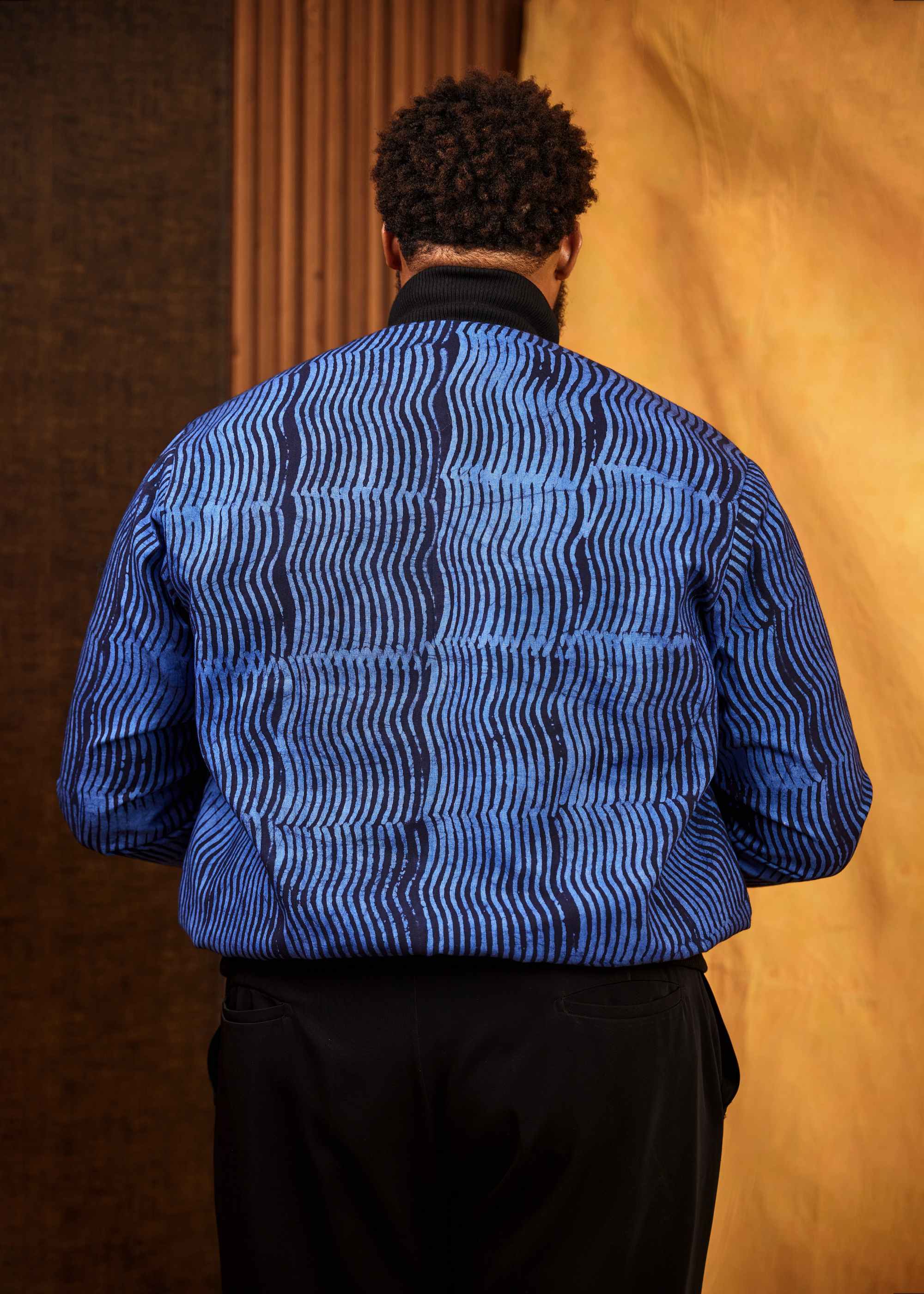 Wavy Jacket (Hand-dyed)