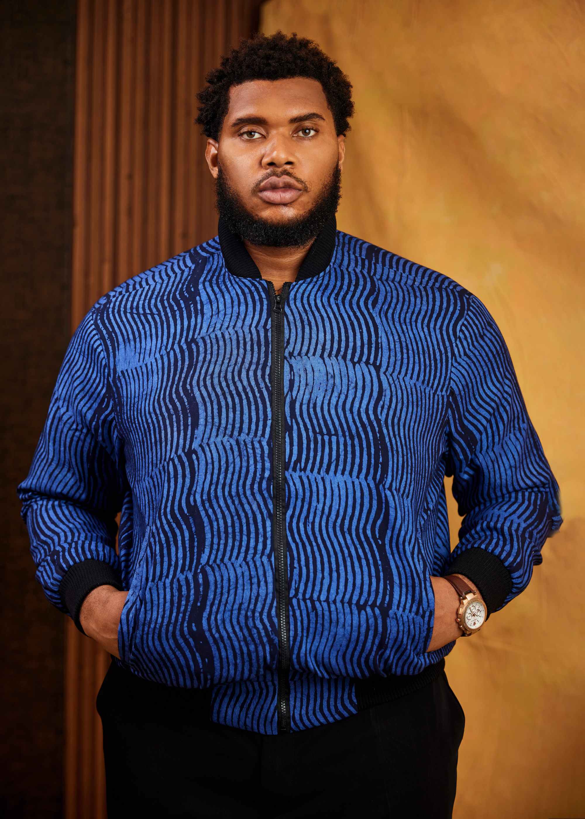 Wavy Jacket (Hand-dyed)