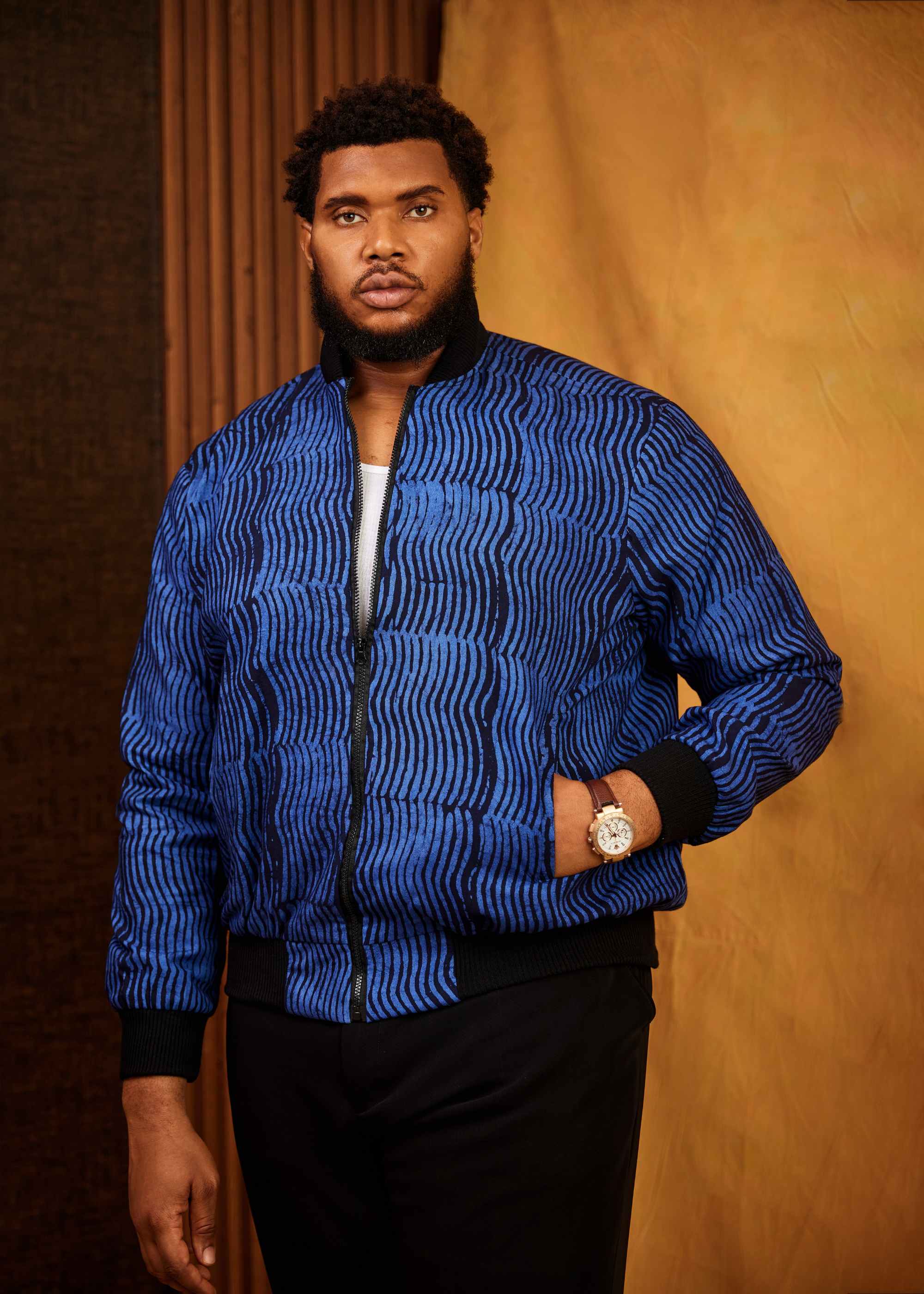 Wavy Jacket (Hand-dyed)