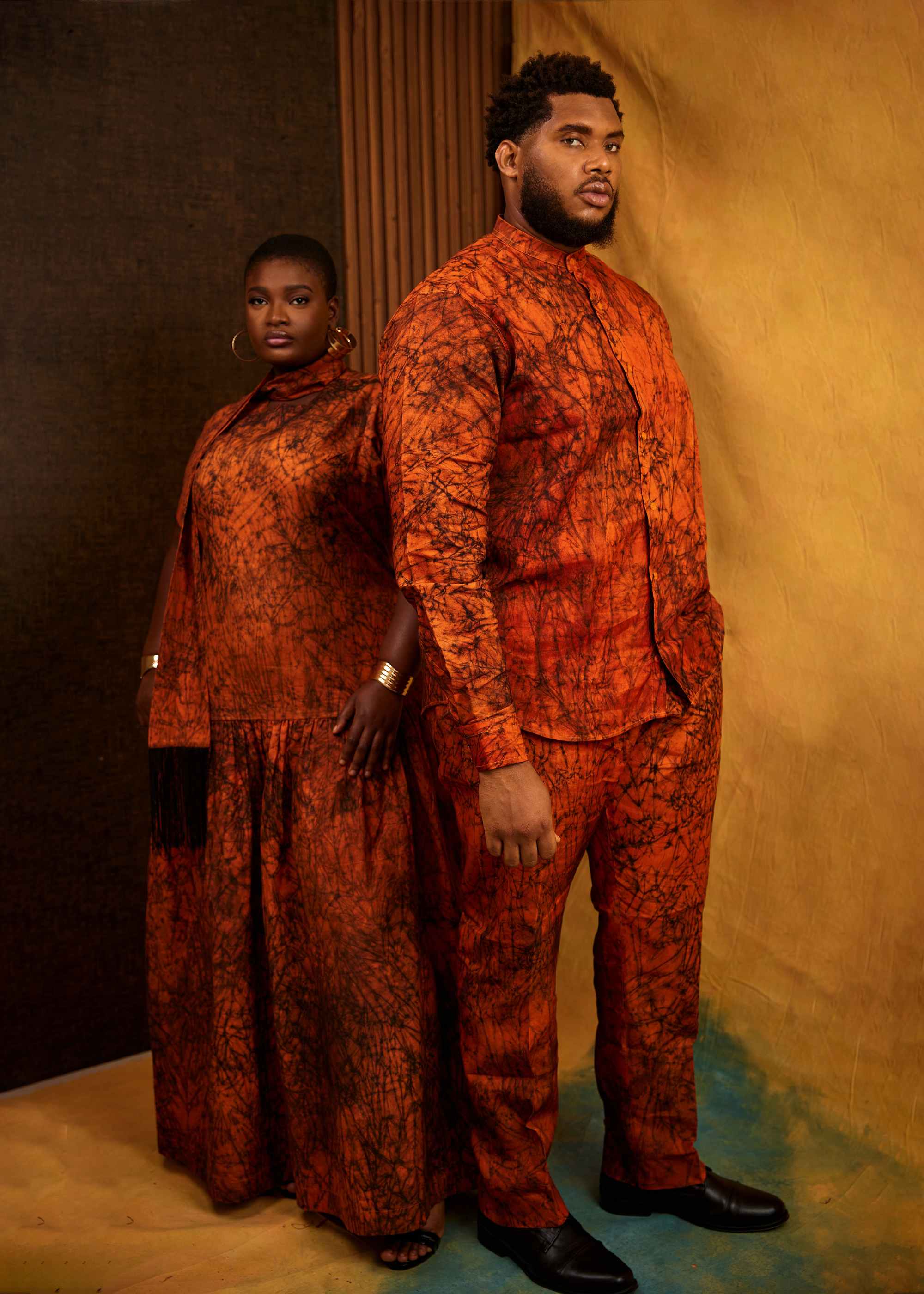 Writing Maxi Dress (Hand-dyed)