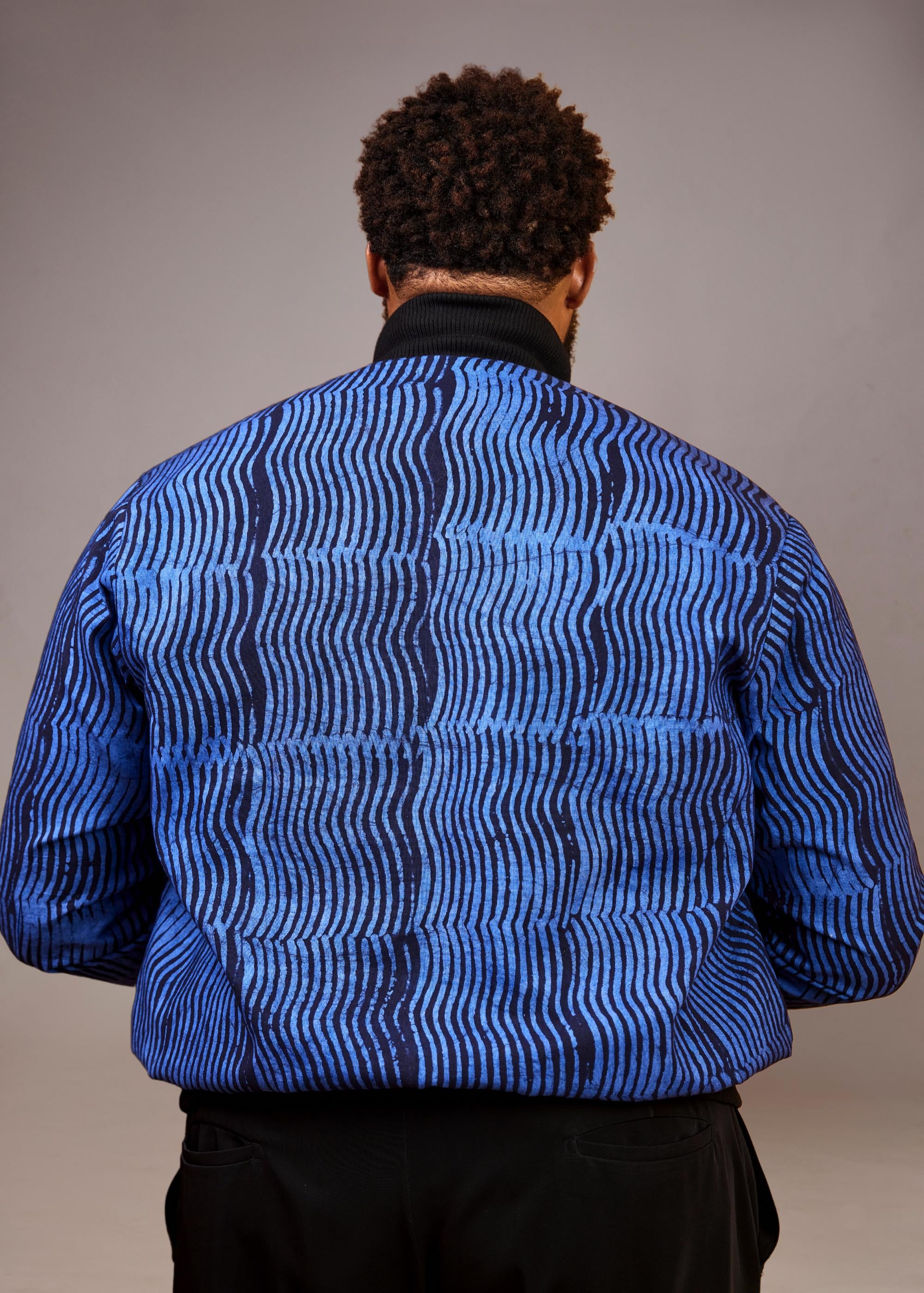 Wavy Jacket (Hand-dyed)