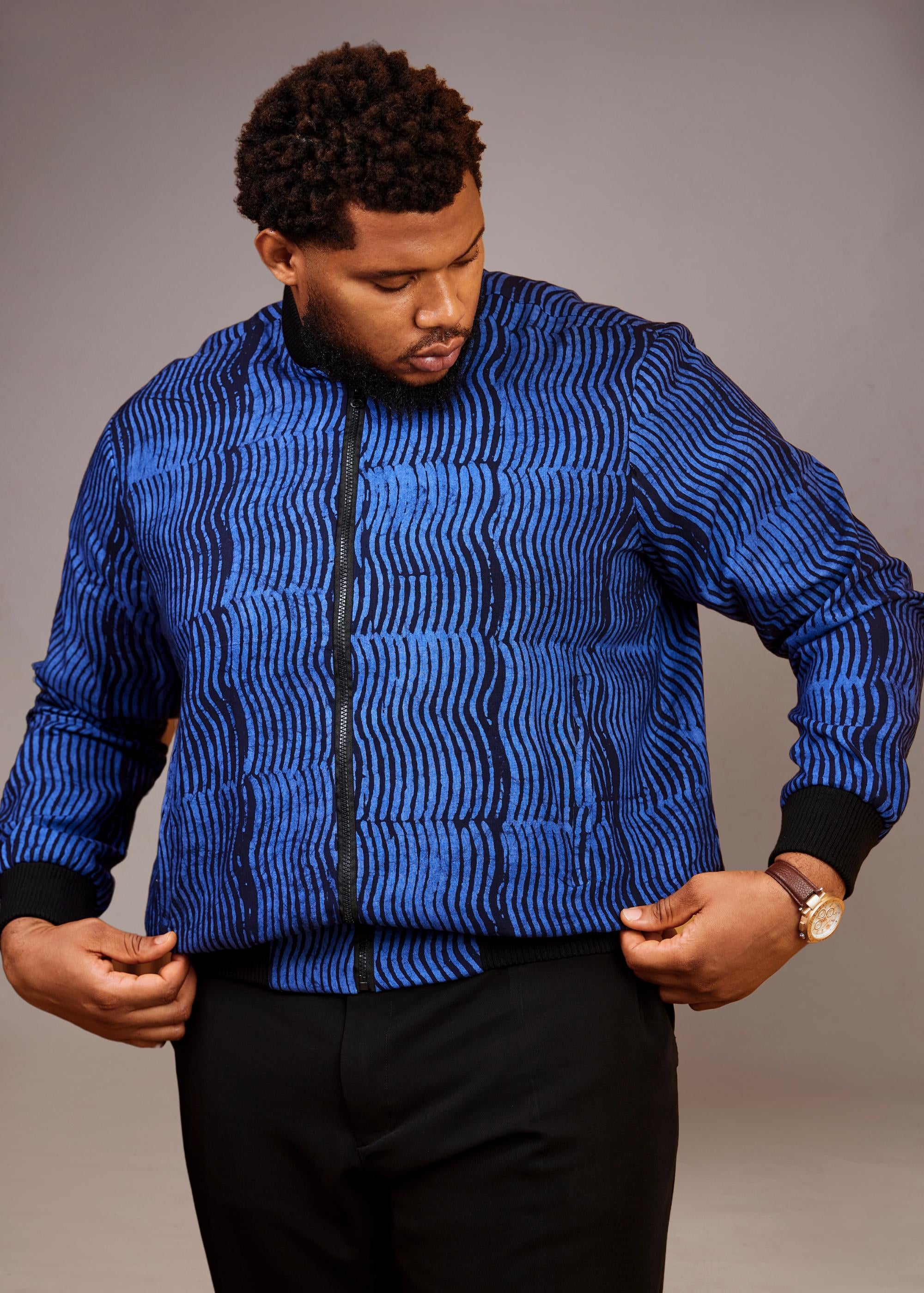 Wavy Jacket (Hand-dyed)