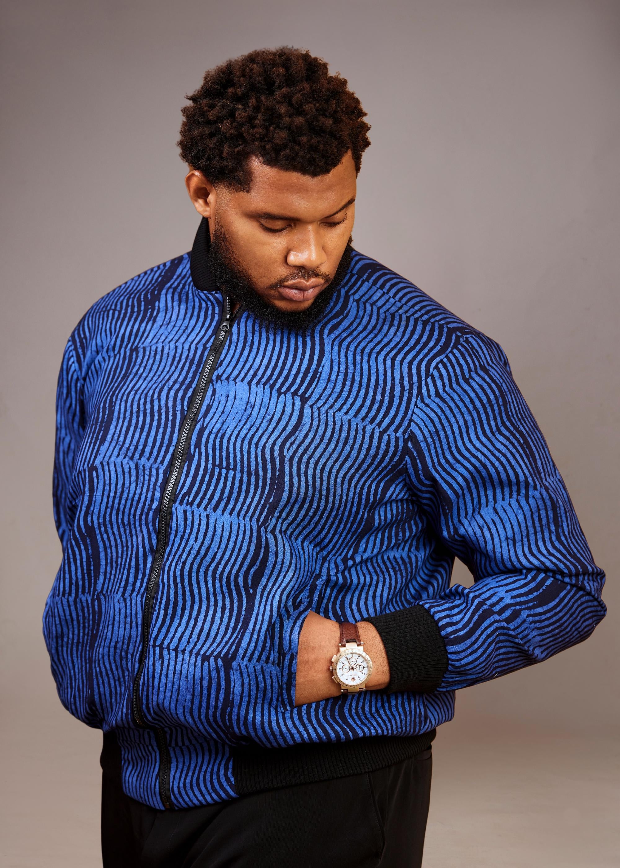 Wavy Jacket (Hand-dyed)