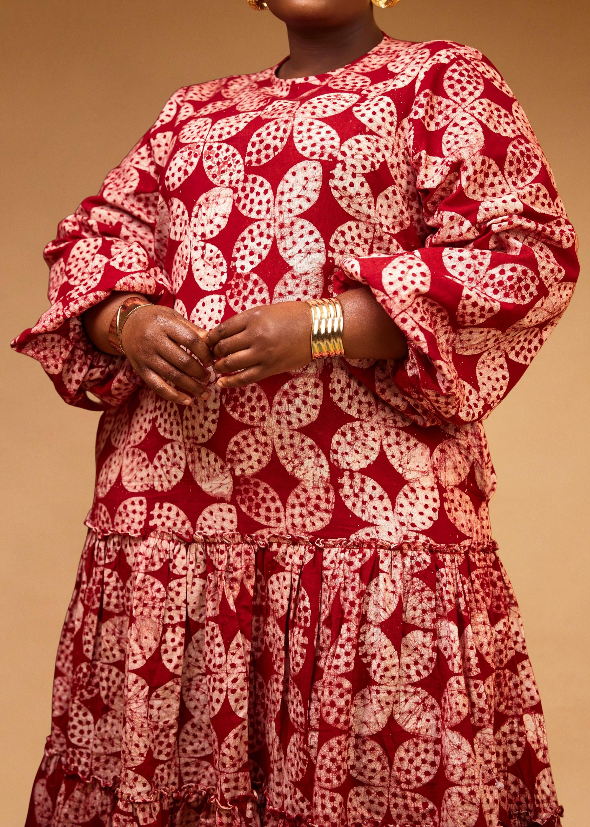 Tier Midi Dress (Hand-dyed)