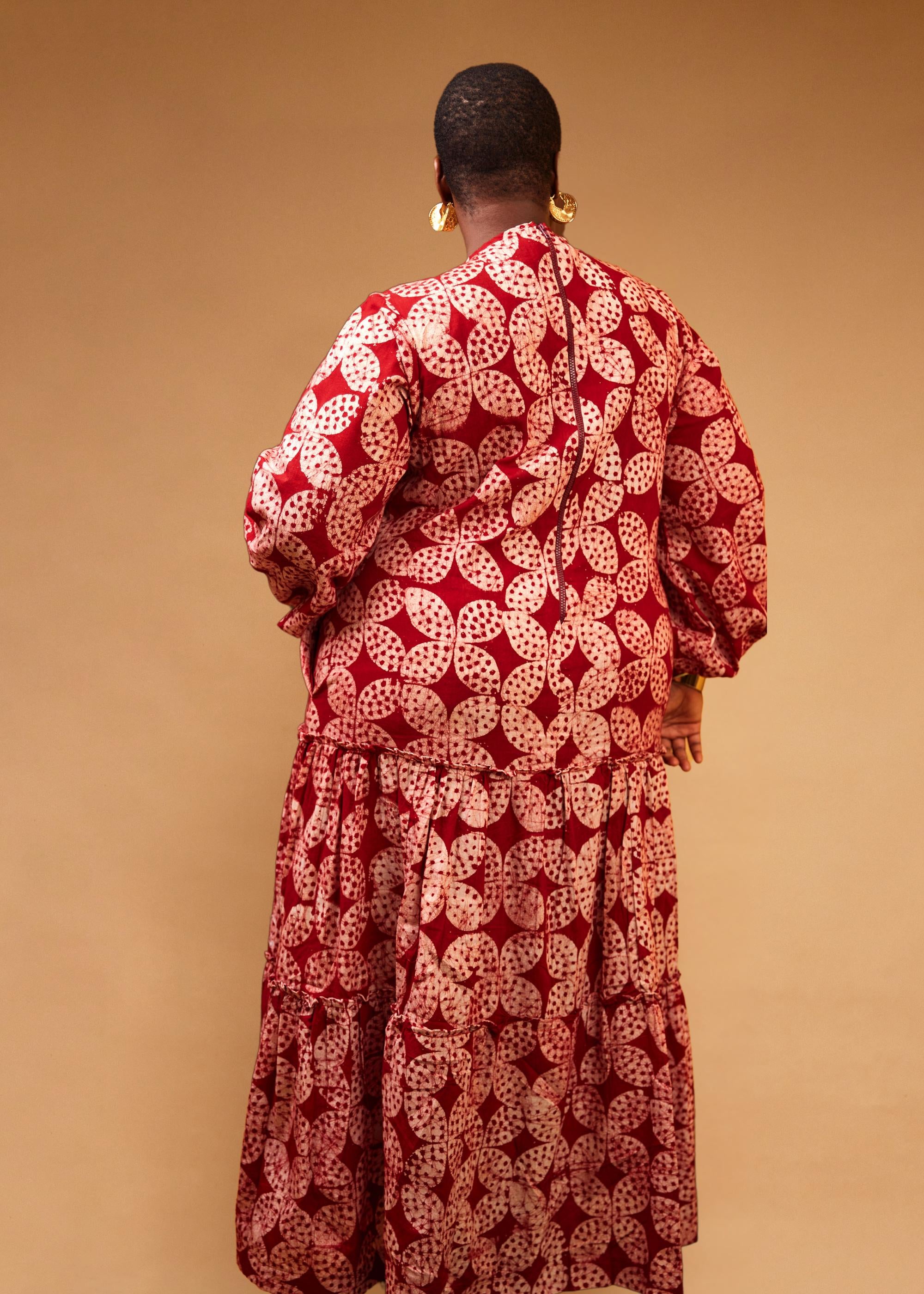 Tier Midi Dress (Hand-dyed)