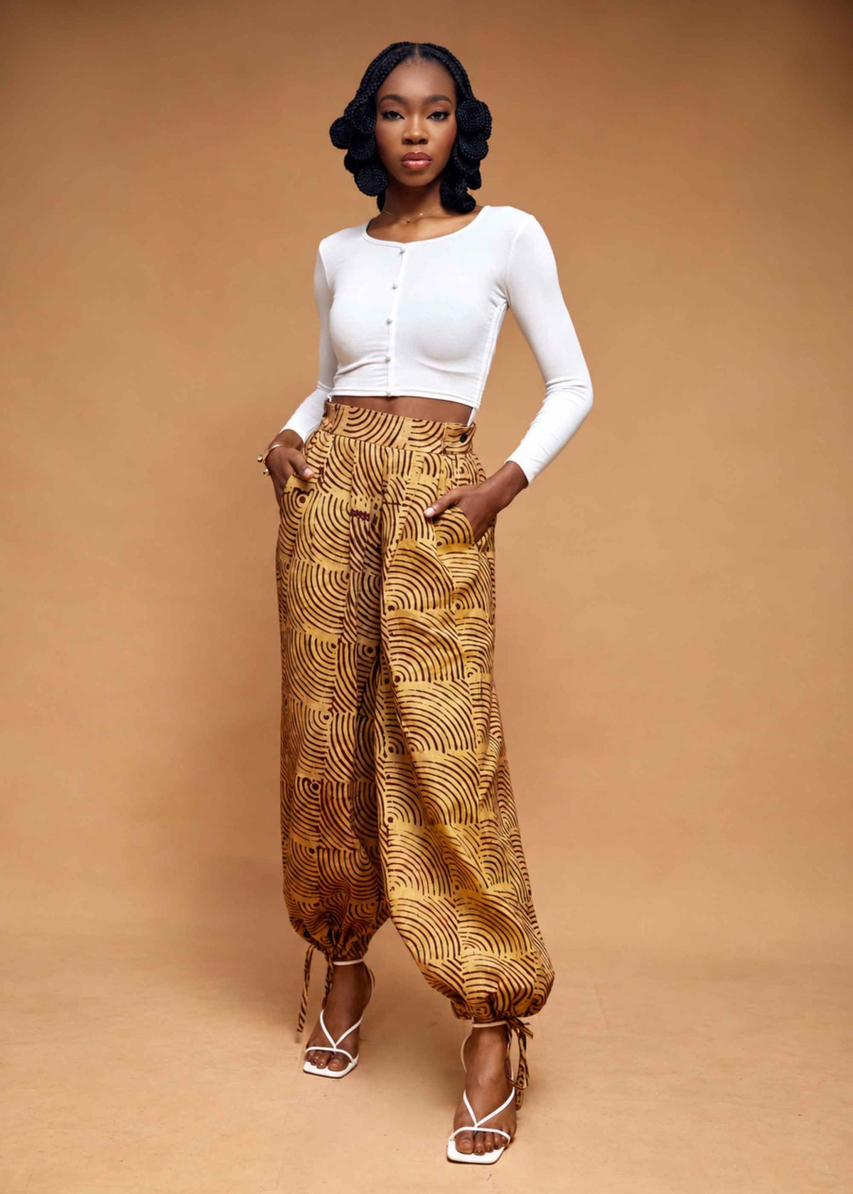 Fan Palazzo Pants