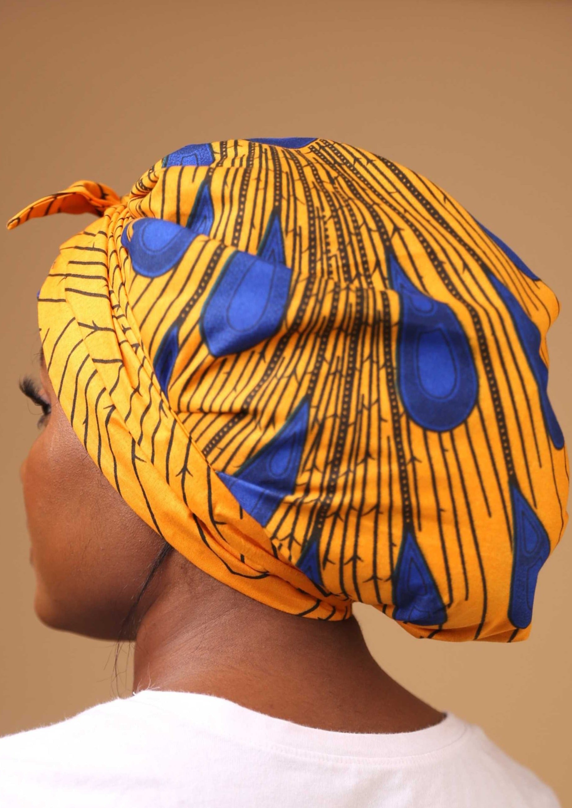 Aduke Reversible Satin Bonnet