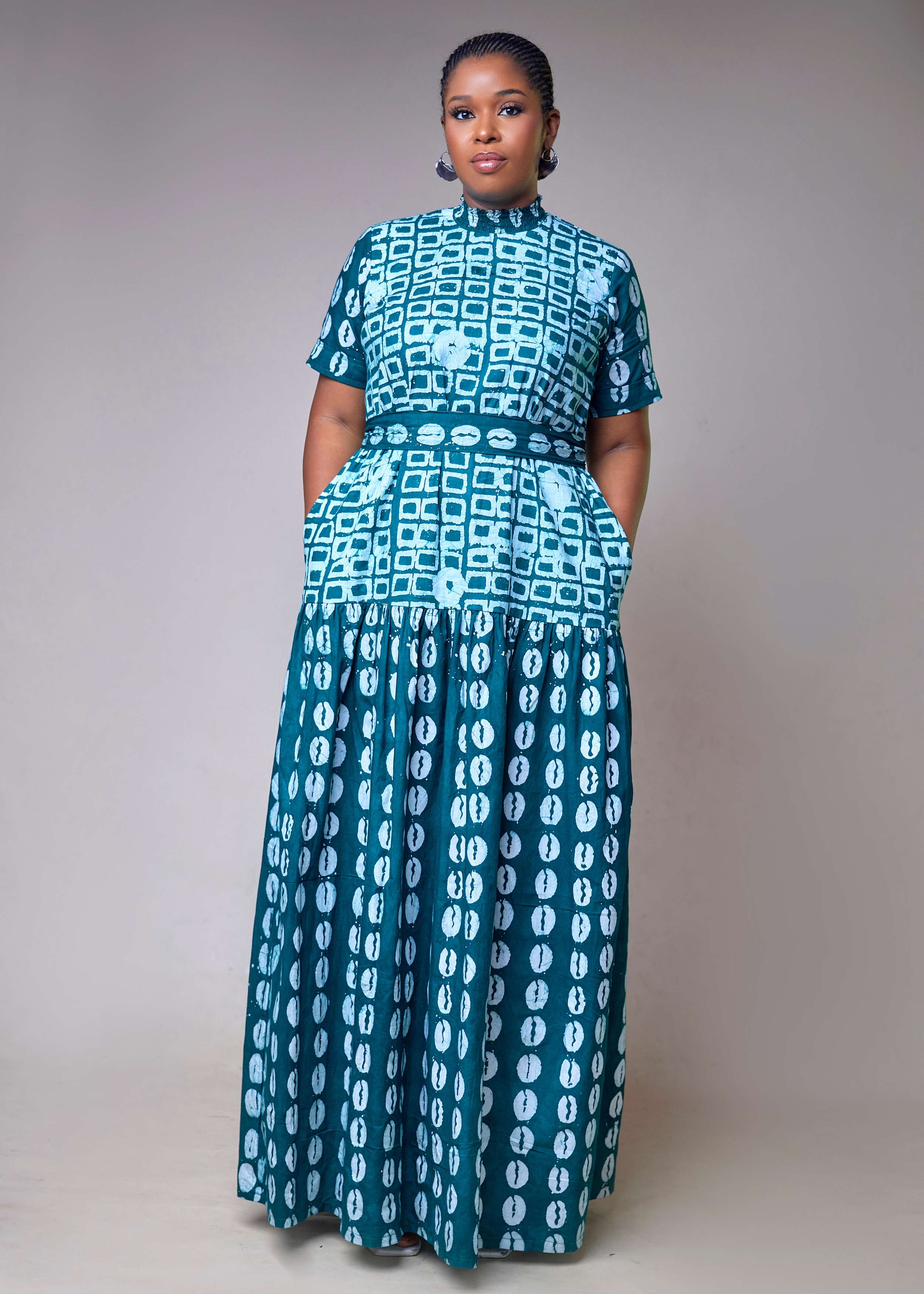 Toyin Maxi Dress (Hand-dyed)