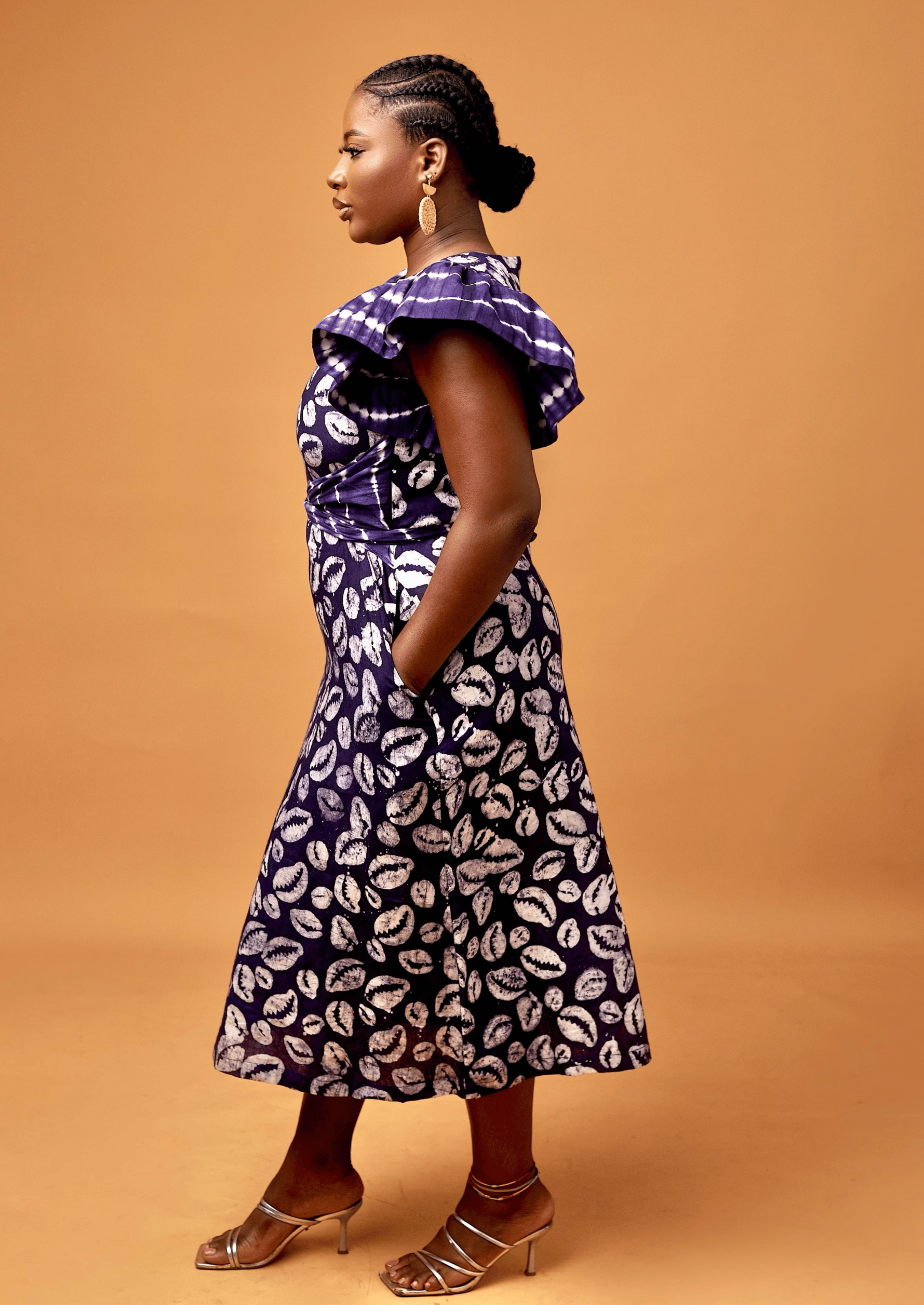 Shell Dress (Hand-dyed)