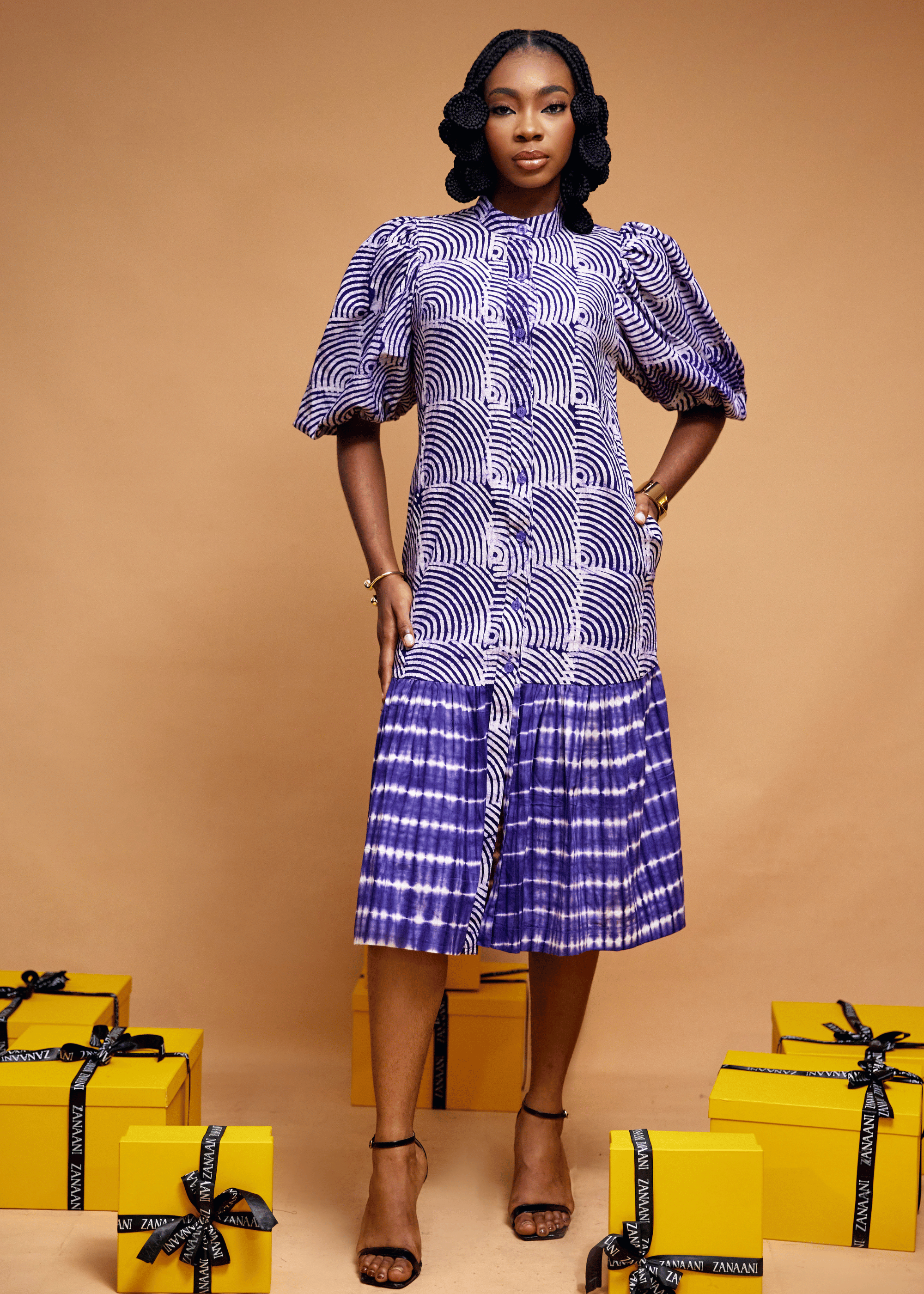 River Dress (Hand-dyed)