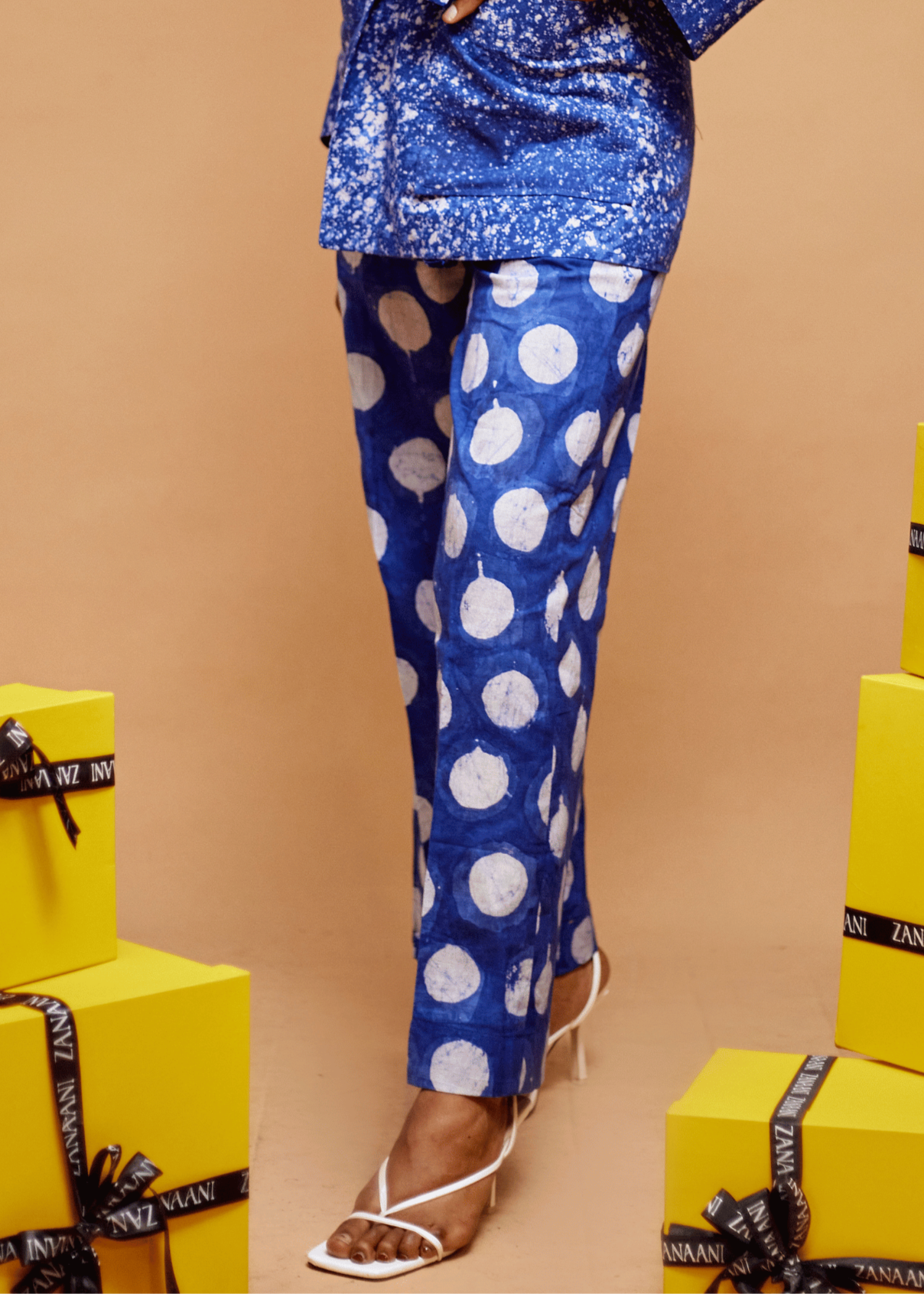 Polka Pants  (Hand-Dyed)