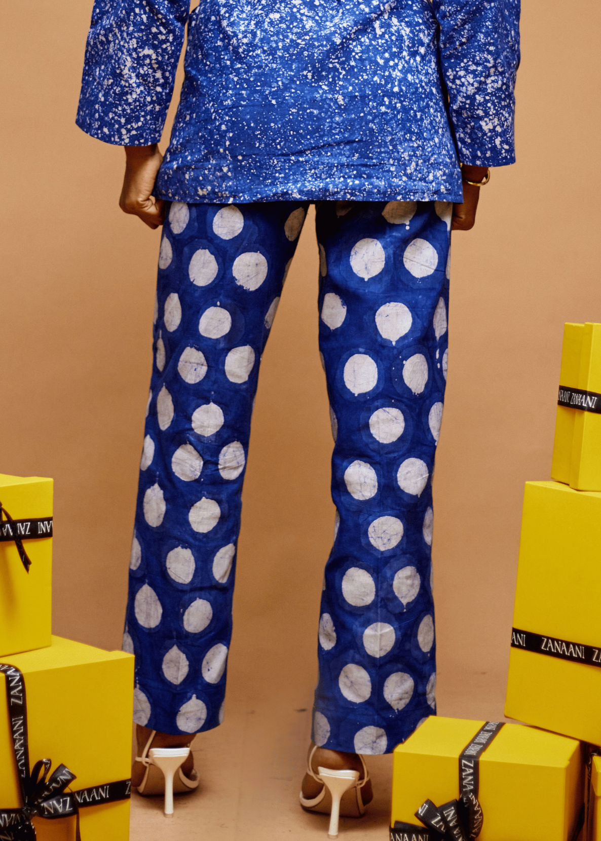 Polka Pants  (Hand-Dyed)