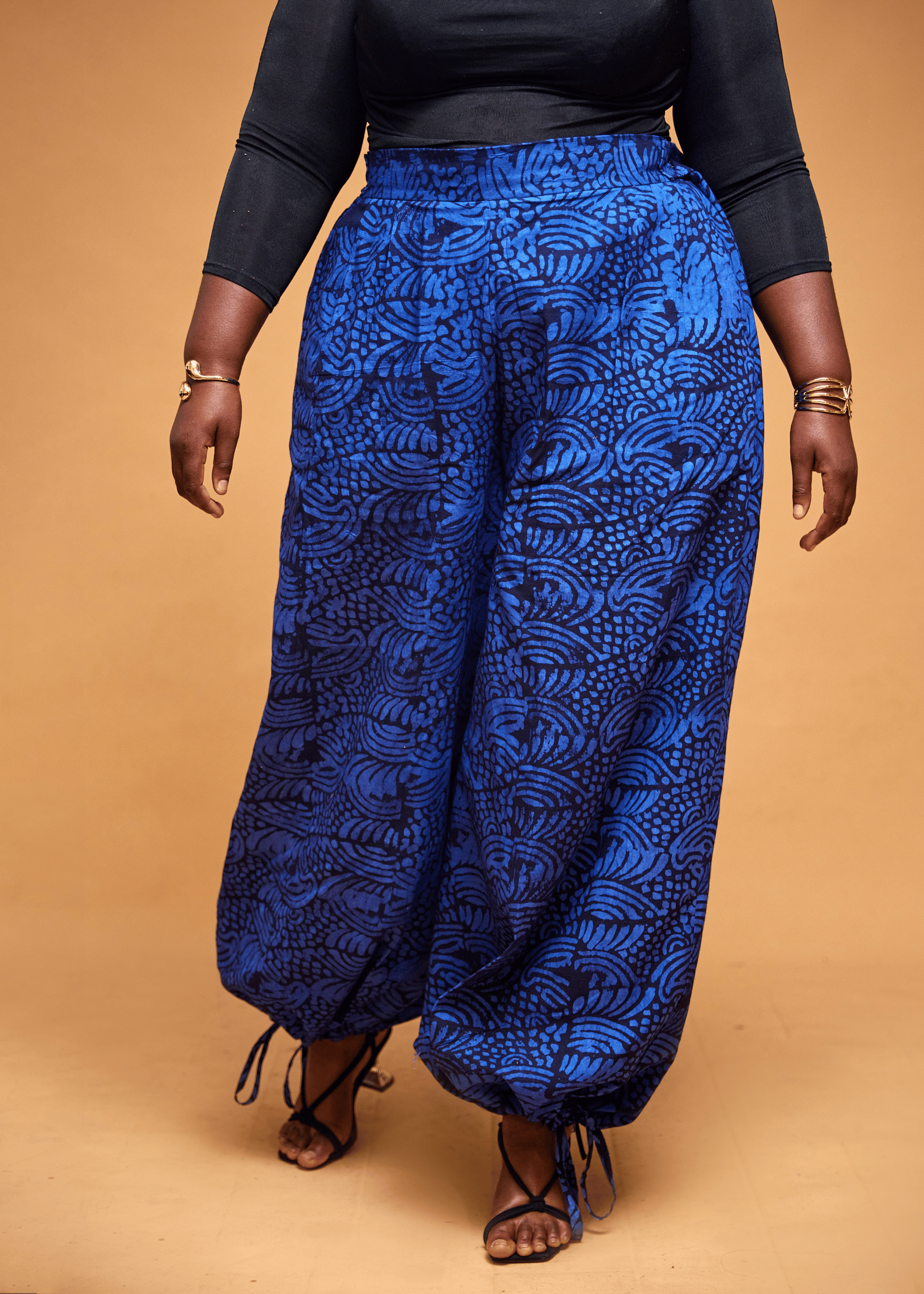 Acorn Palazzo Pants (Blue)