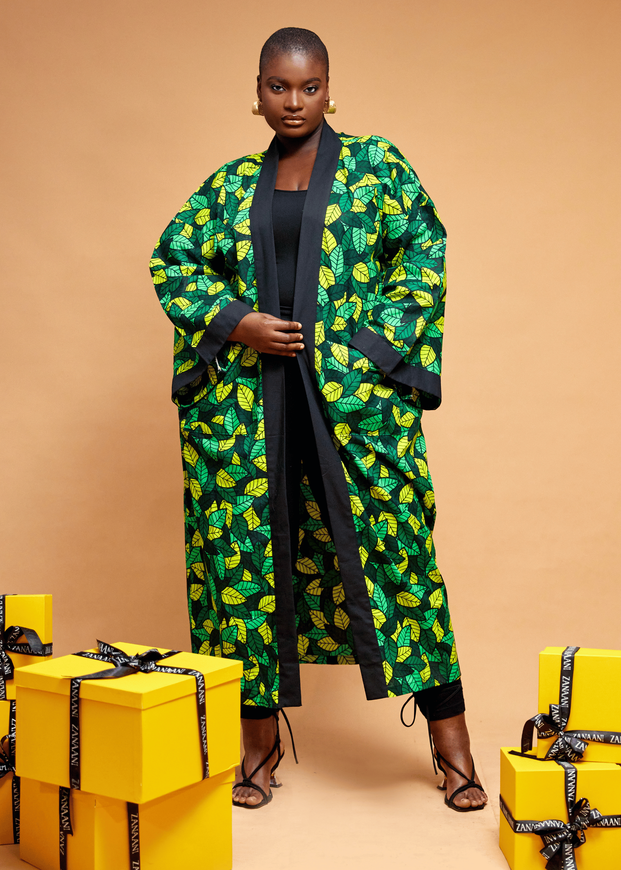 Leaf Oversized Kimono