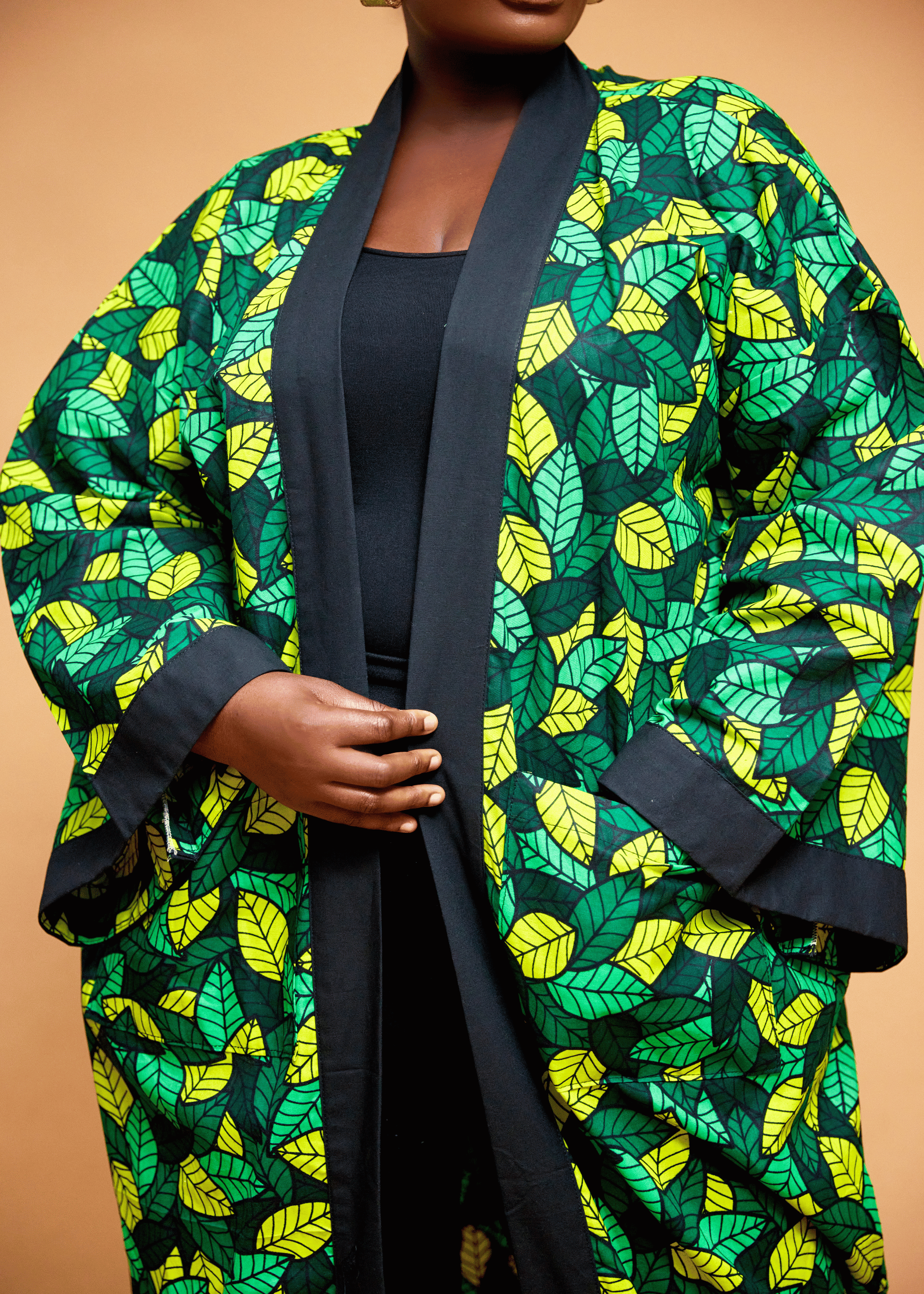 Leaf Oversized Kimono