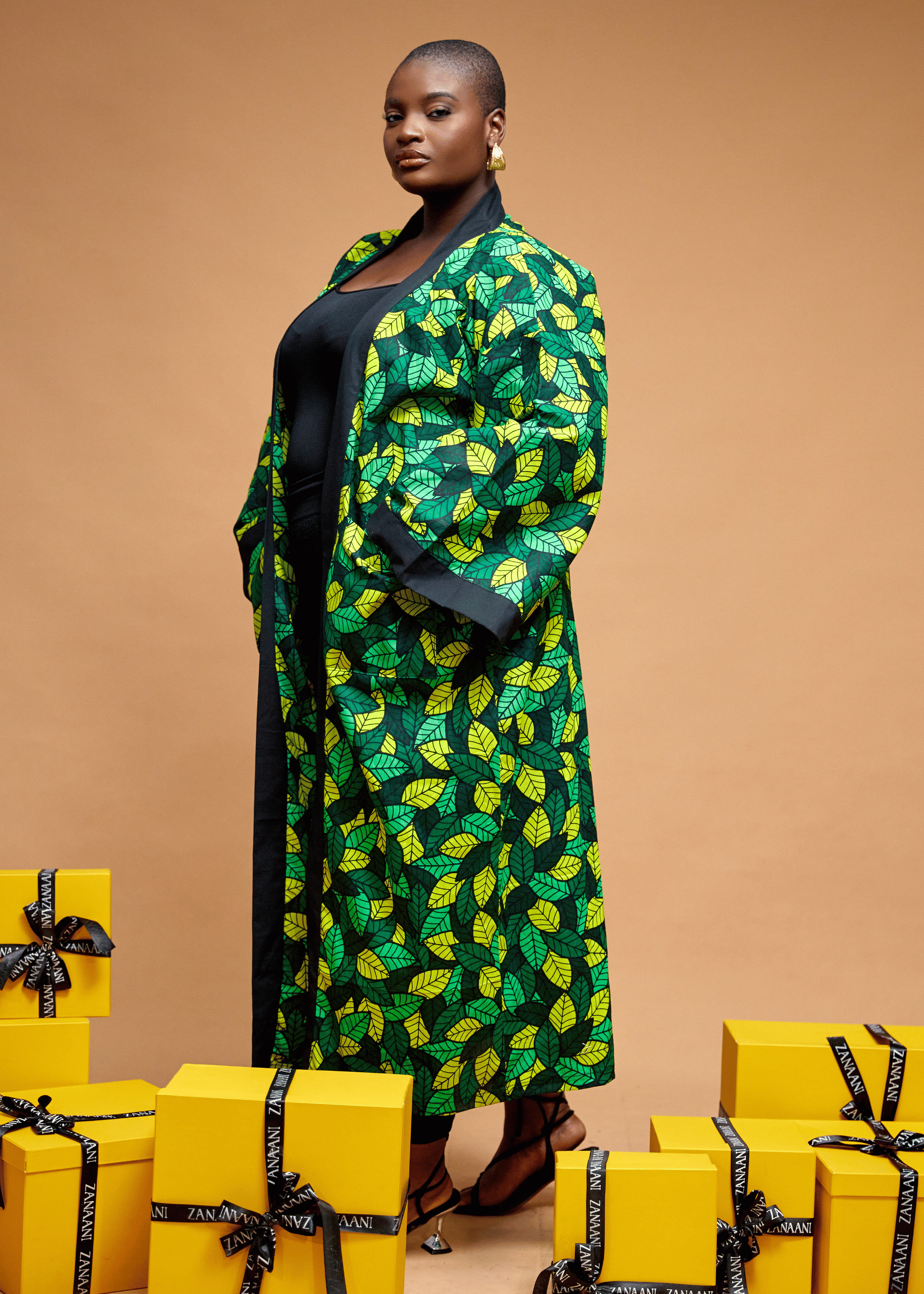 Leaf Oversized Kimono