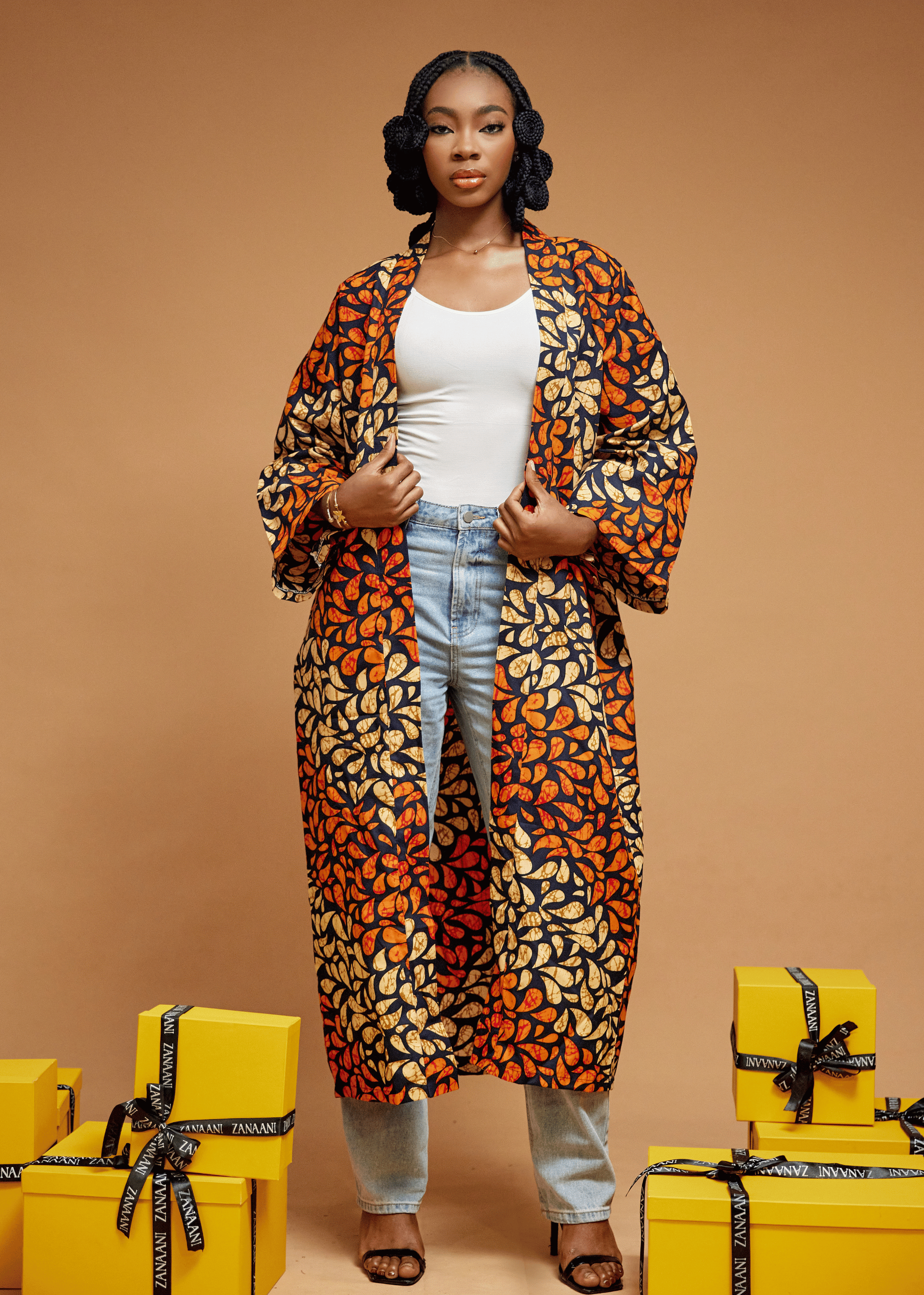 Rubble Oversized Kimono