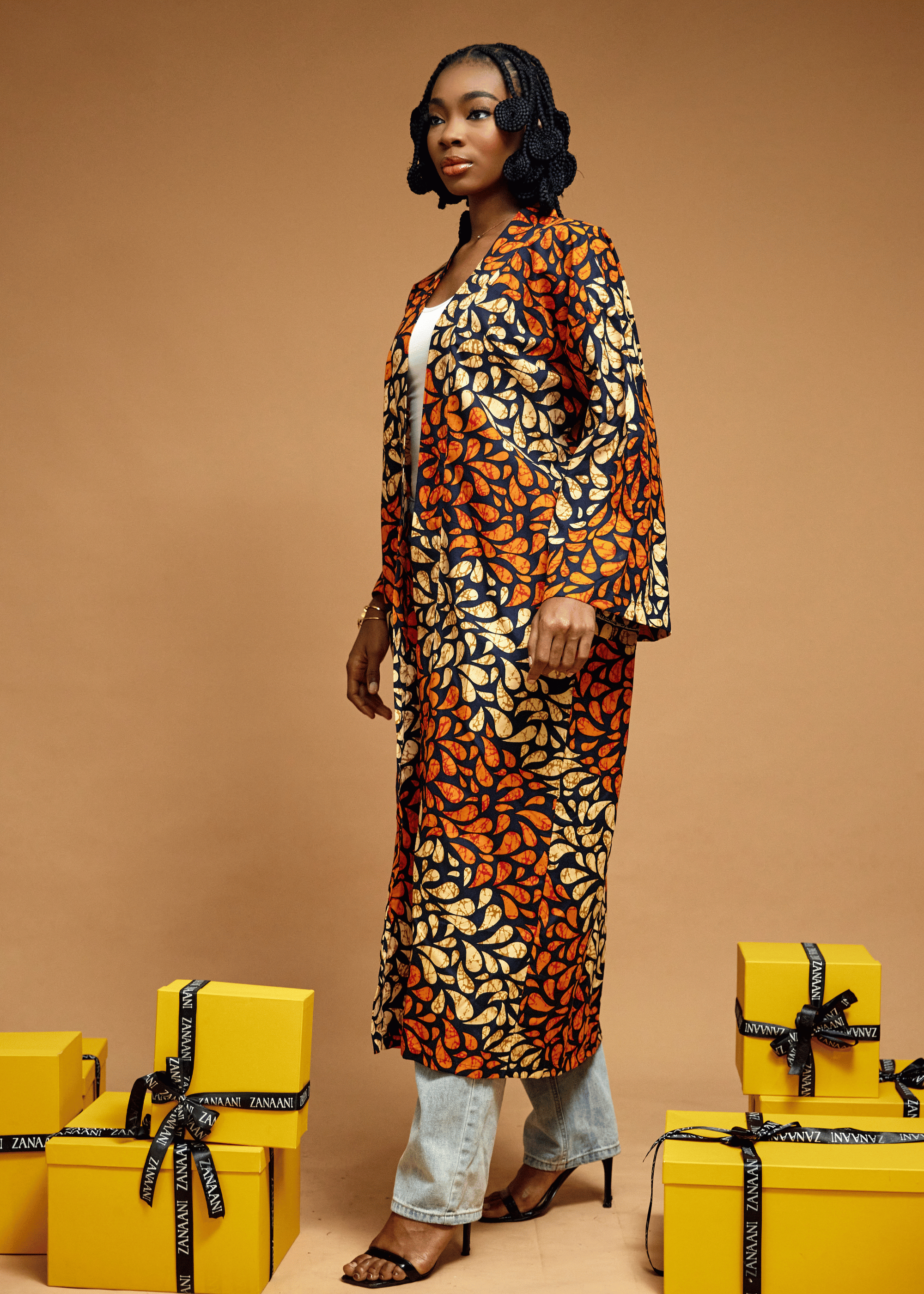 Rubble Oversized Kimono