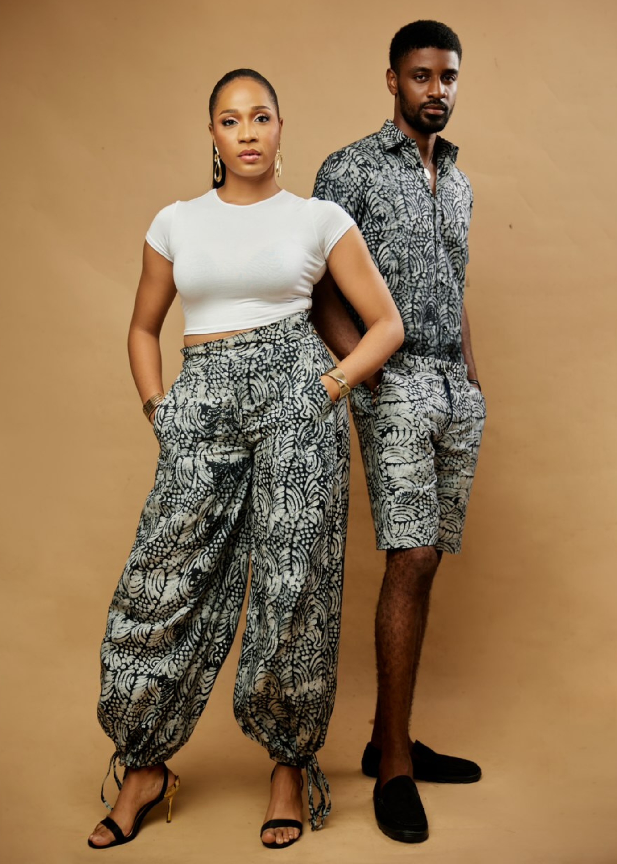 Acorn Palazzo Pants (Black)