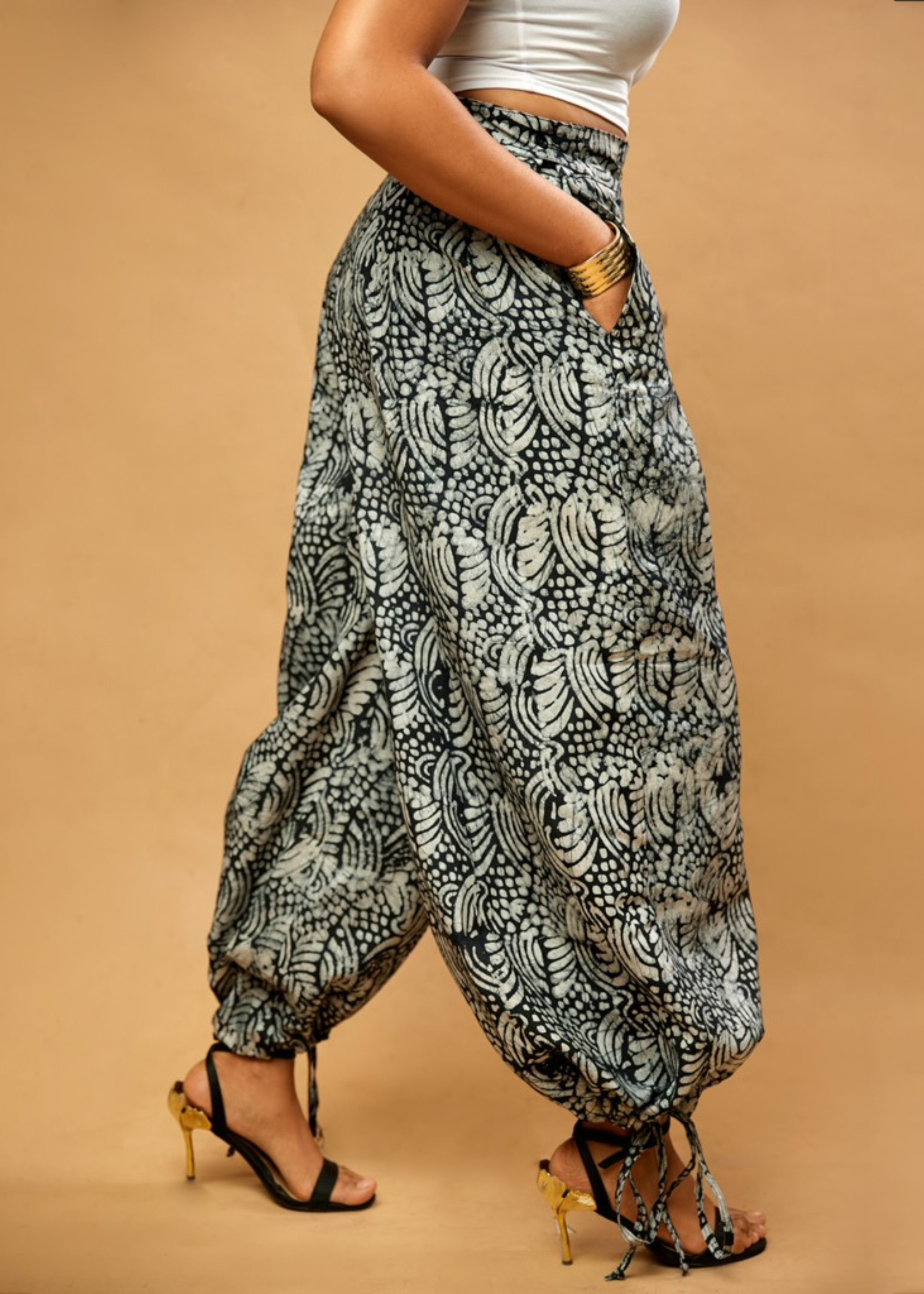 Acorn Palazzo Pants (Black)