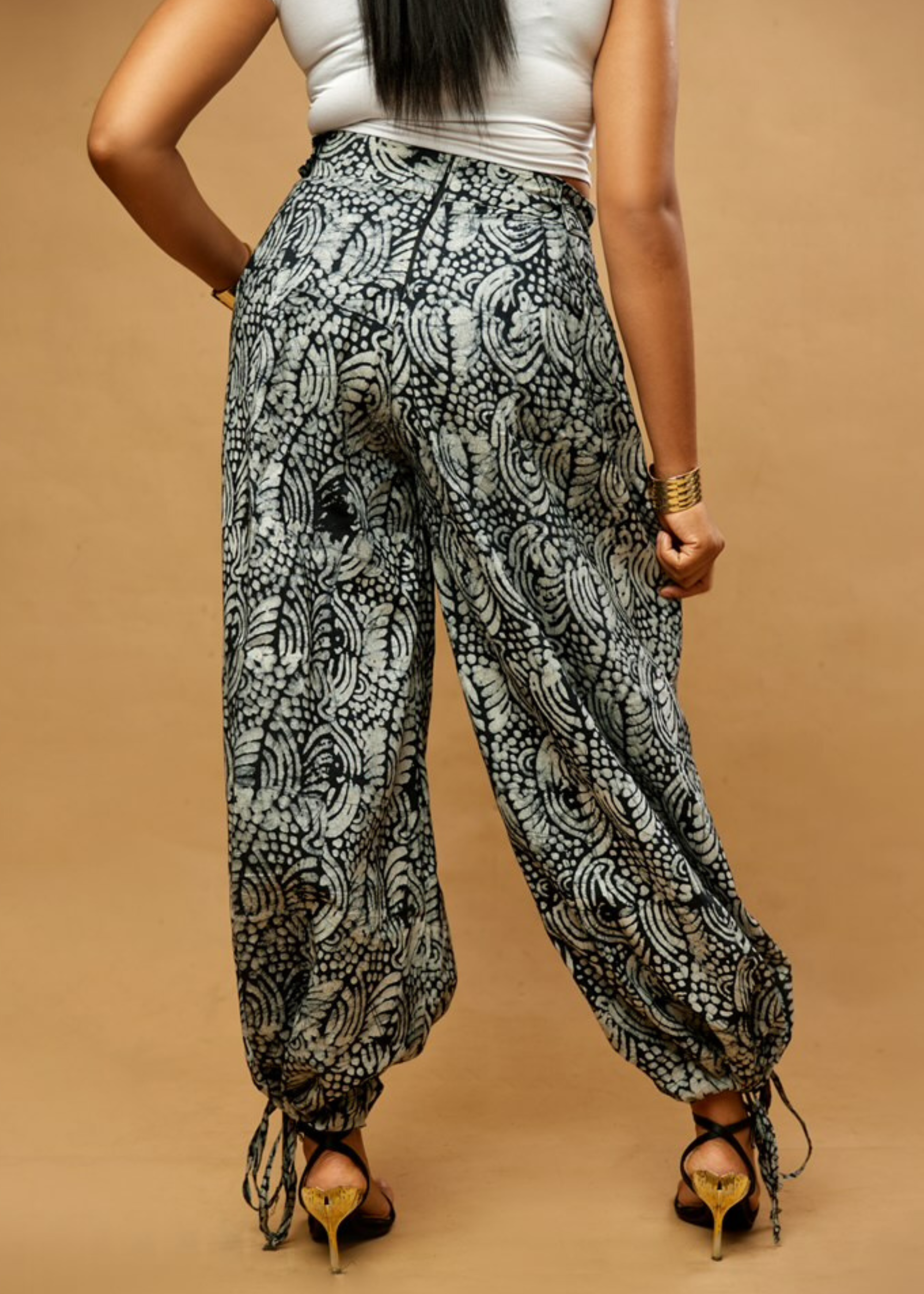 Acorn Palazzo Pants (Black)