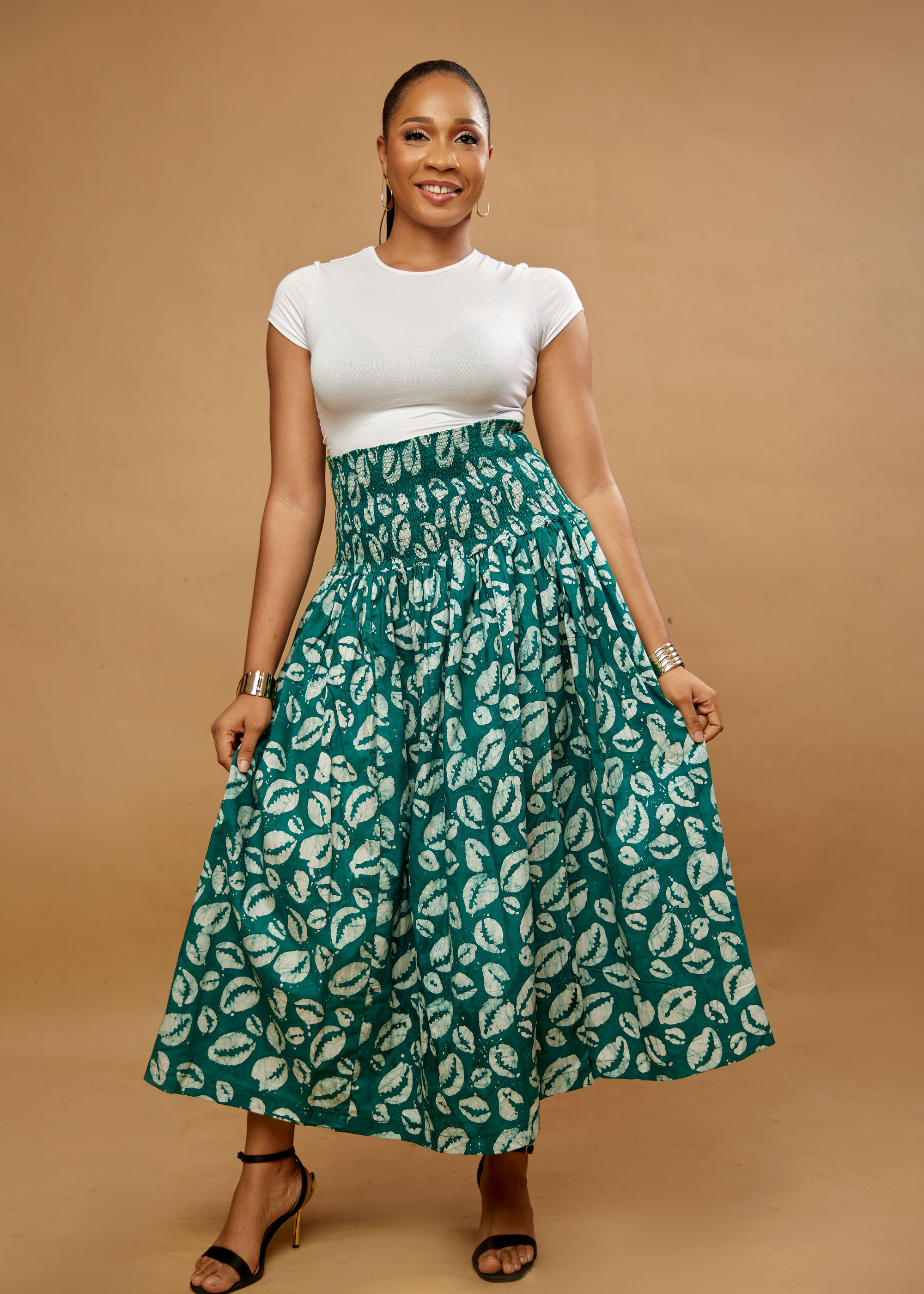 Shell Convertible Dress (Hand-dyed)