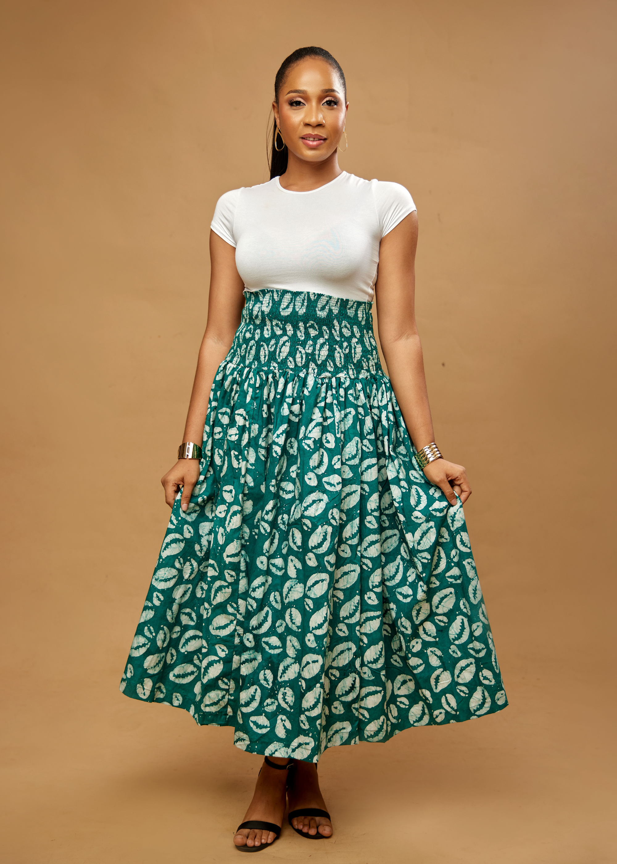 Shell Convertible Dress (Hand-dyed)