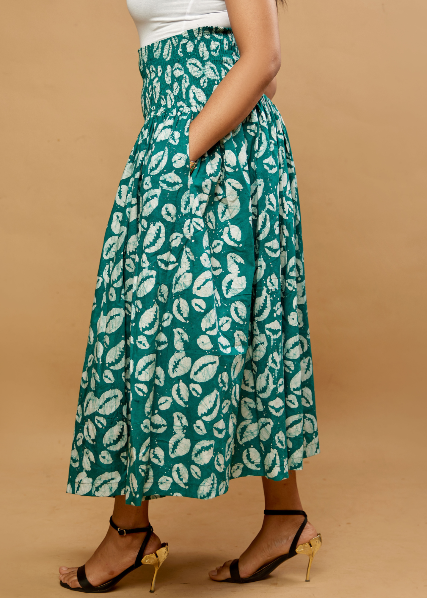 Shell Convertible Dress (Hand-dyed)