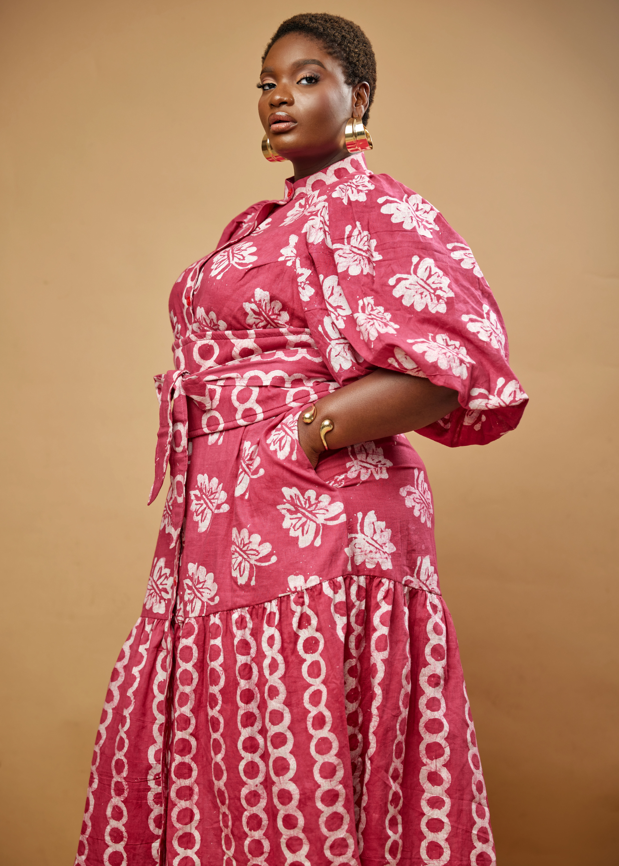 Chain Dress (Hand-dyed)